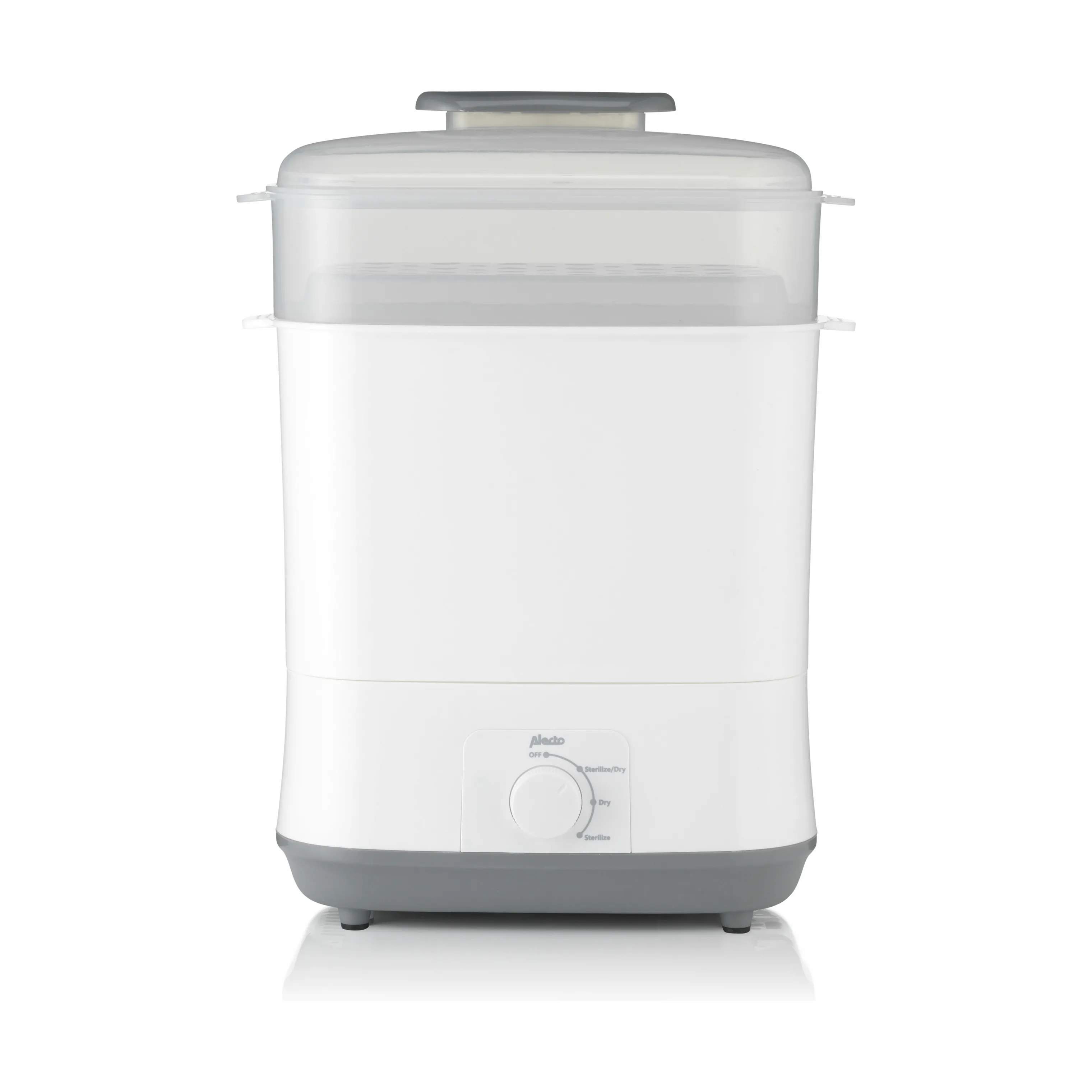 Alecto Baby Madtilberedning BF55 Dampsterilisator i Hvid, 6