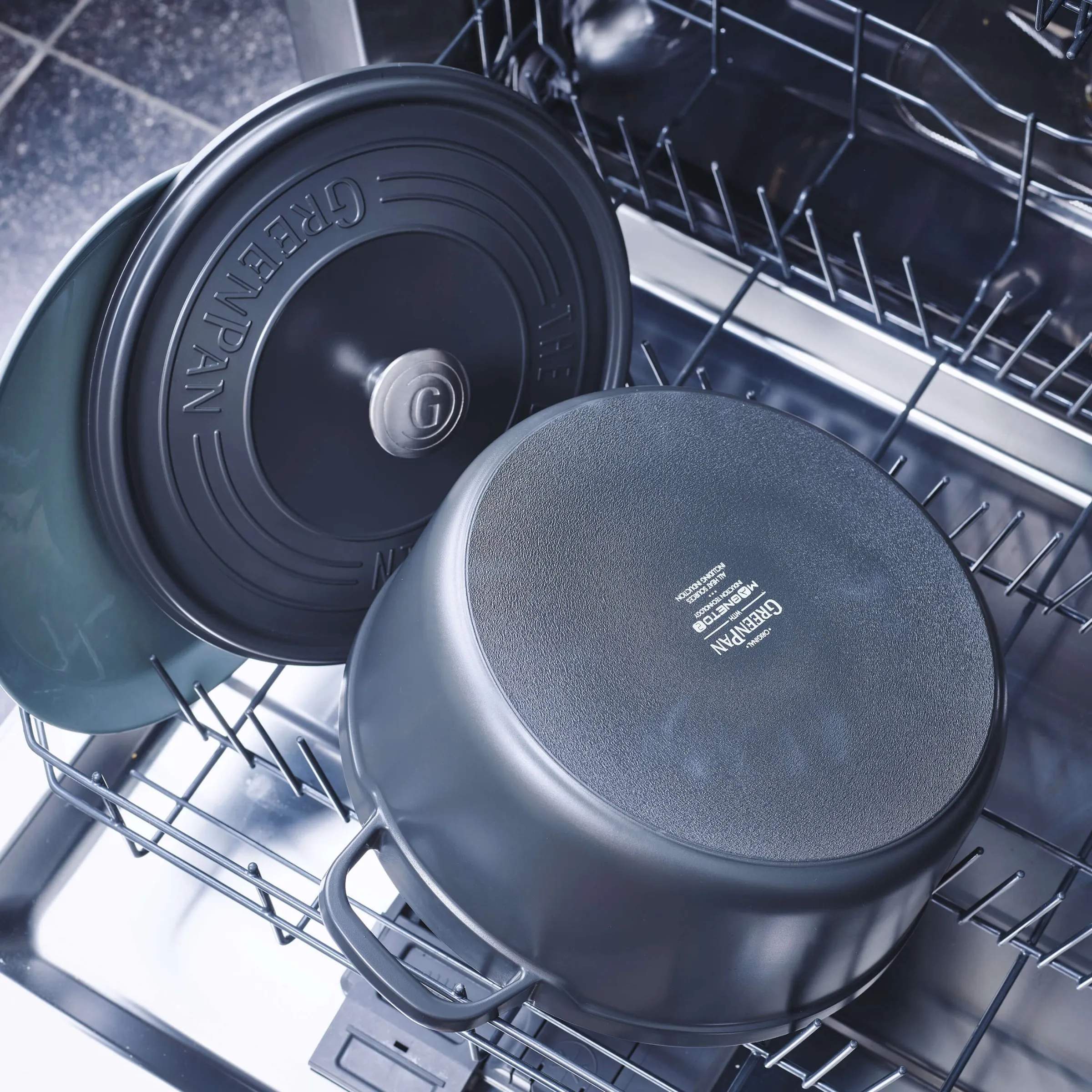 Greenpan Gryder Featherweights Gryde i Sort, 6.6 L, 3