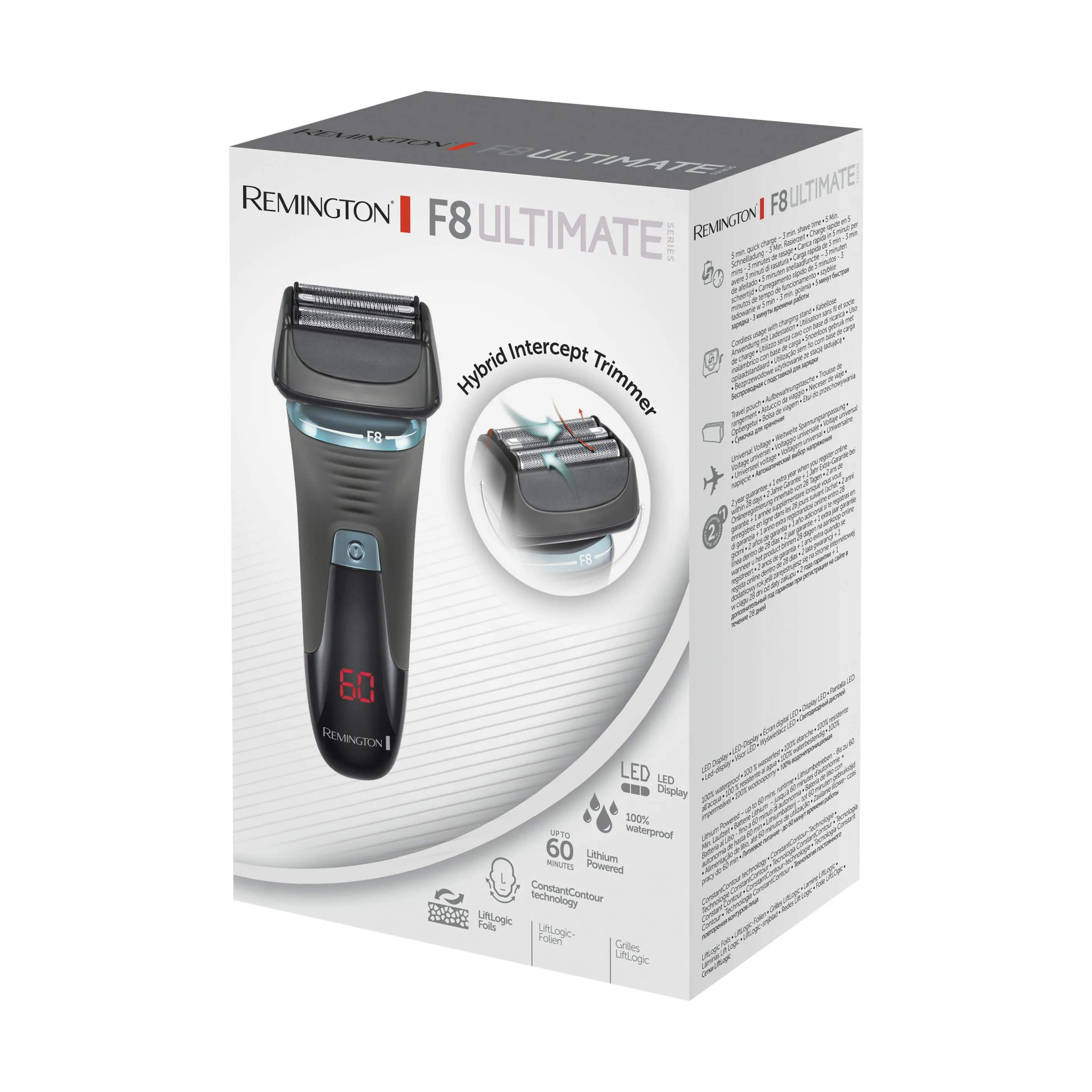 Remington Barbermaskiner Ultimate Series Folie Barbermaskine XF8705 i Sort, 3