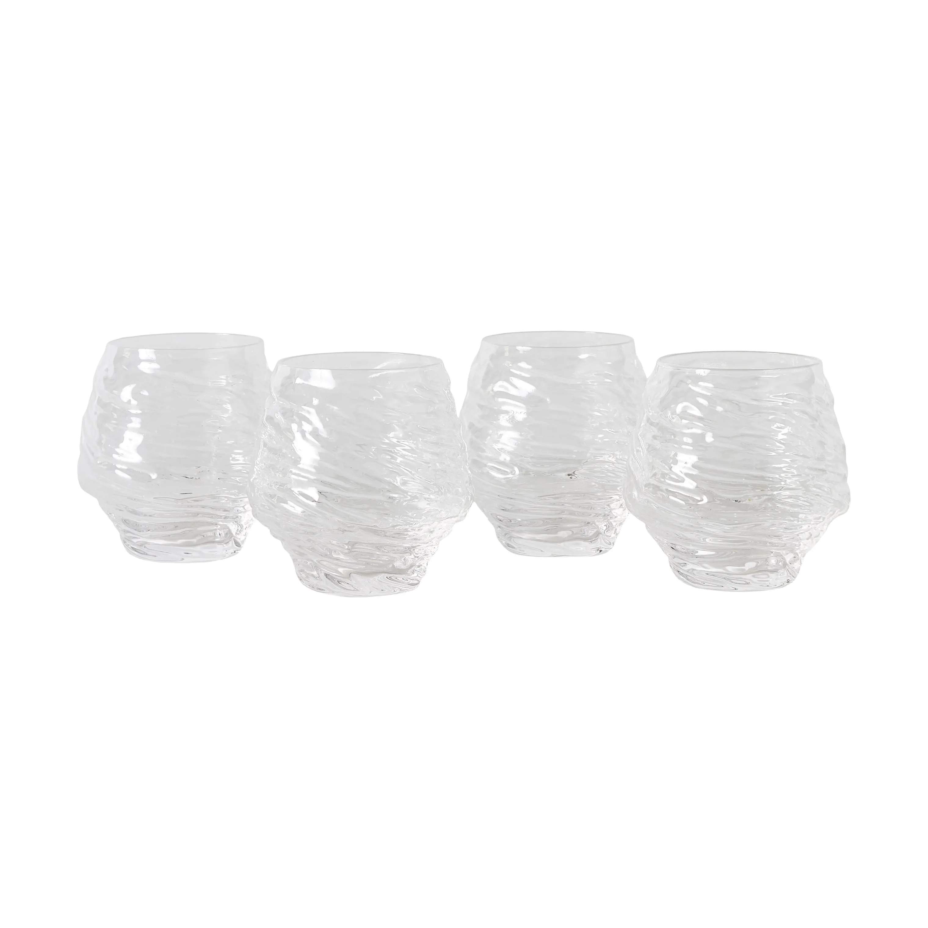 Muubs Vandglas Mora Glas - 4 stk. i Klar, 1