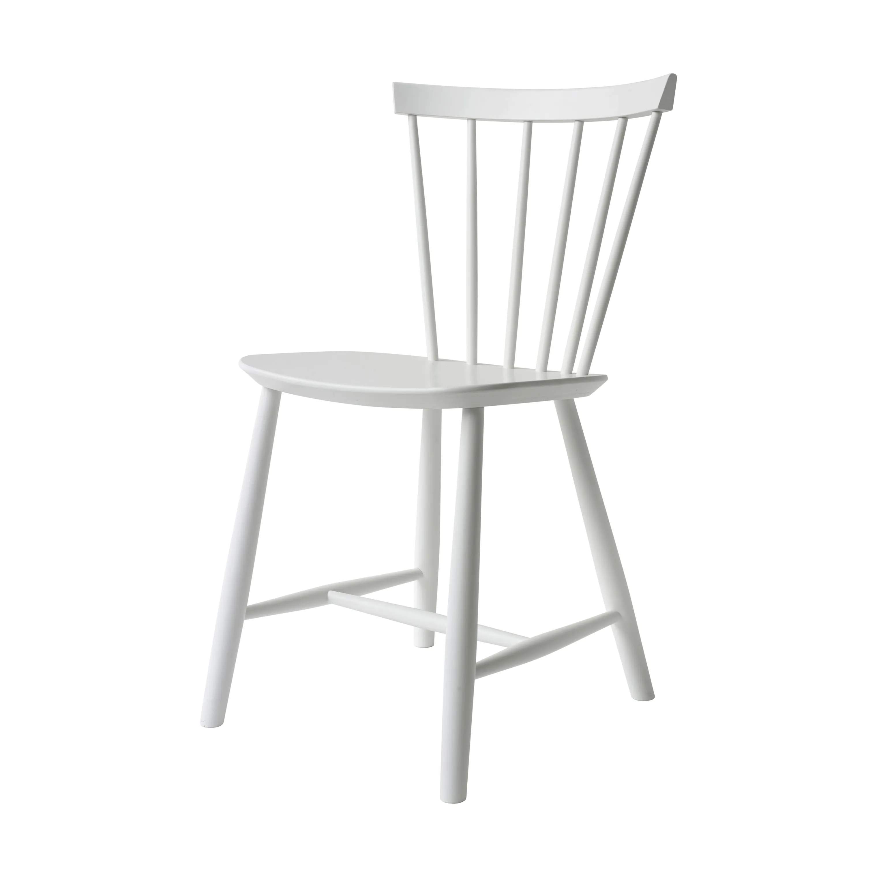 J46 Spisebordsstol, pure white (ral 9010), large