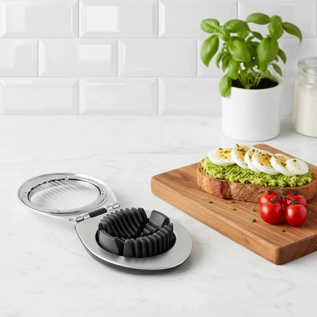 Cook & Baker Æggedelere og øvrigt udstyr til æg Basic Æggedeler i Grå, 2