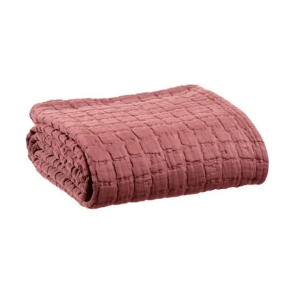 Vivaraise Sengetæpper Swami Sengetæppe i Pink, B240 x L260 cm, 1