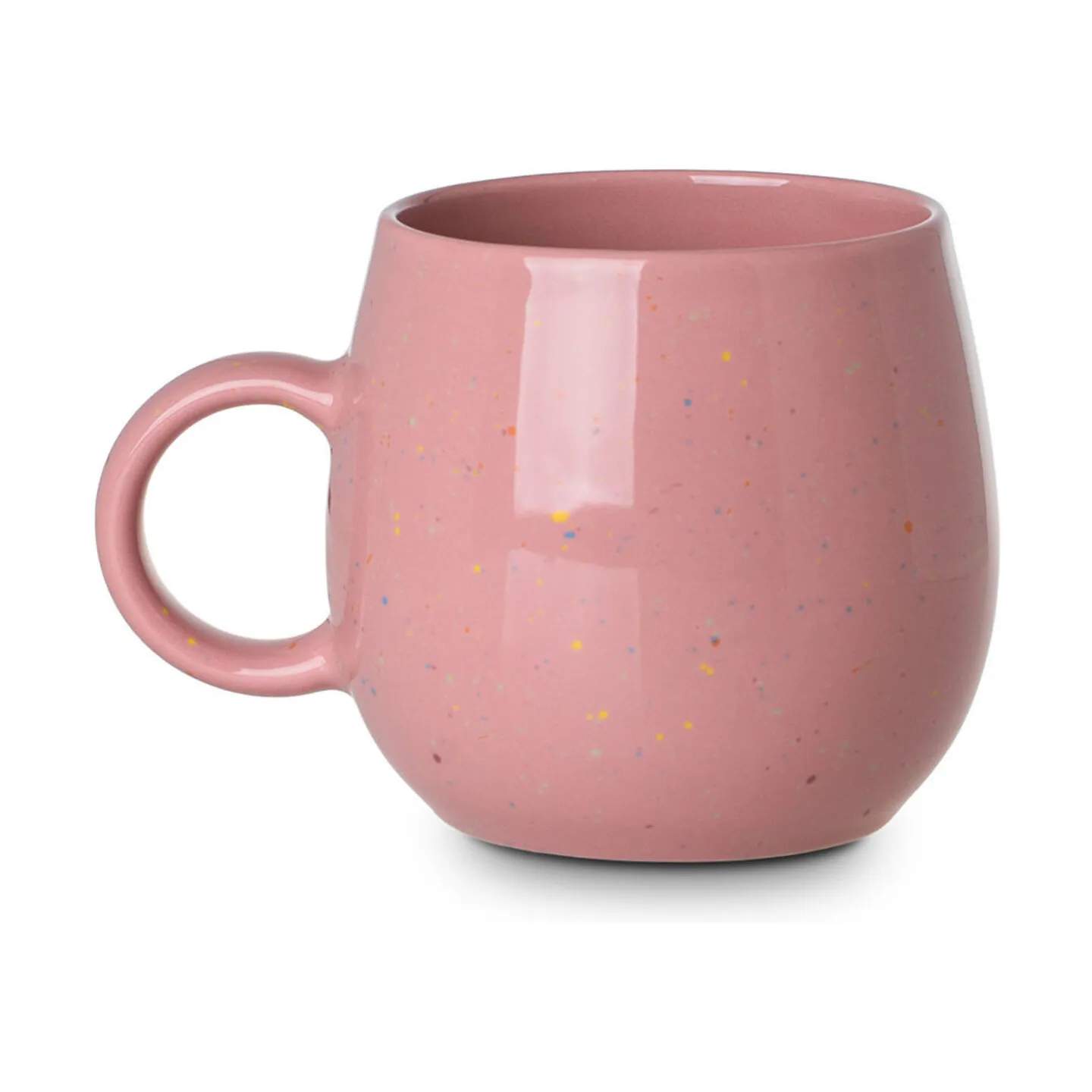 Estia Home Krus og kopper med hank Speckle Krus i Pink, 1