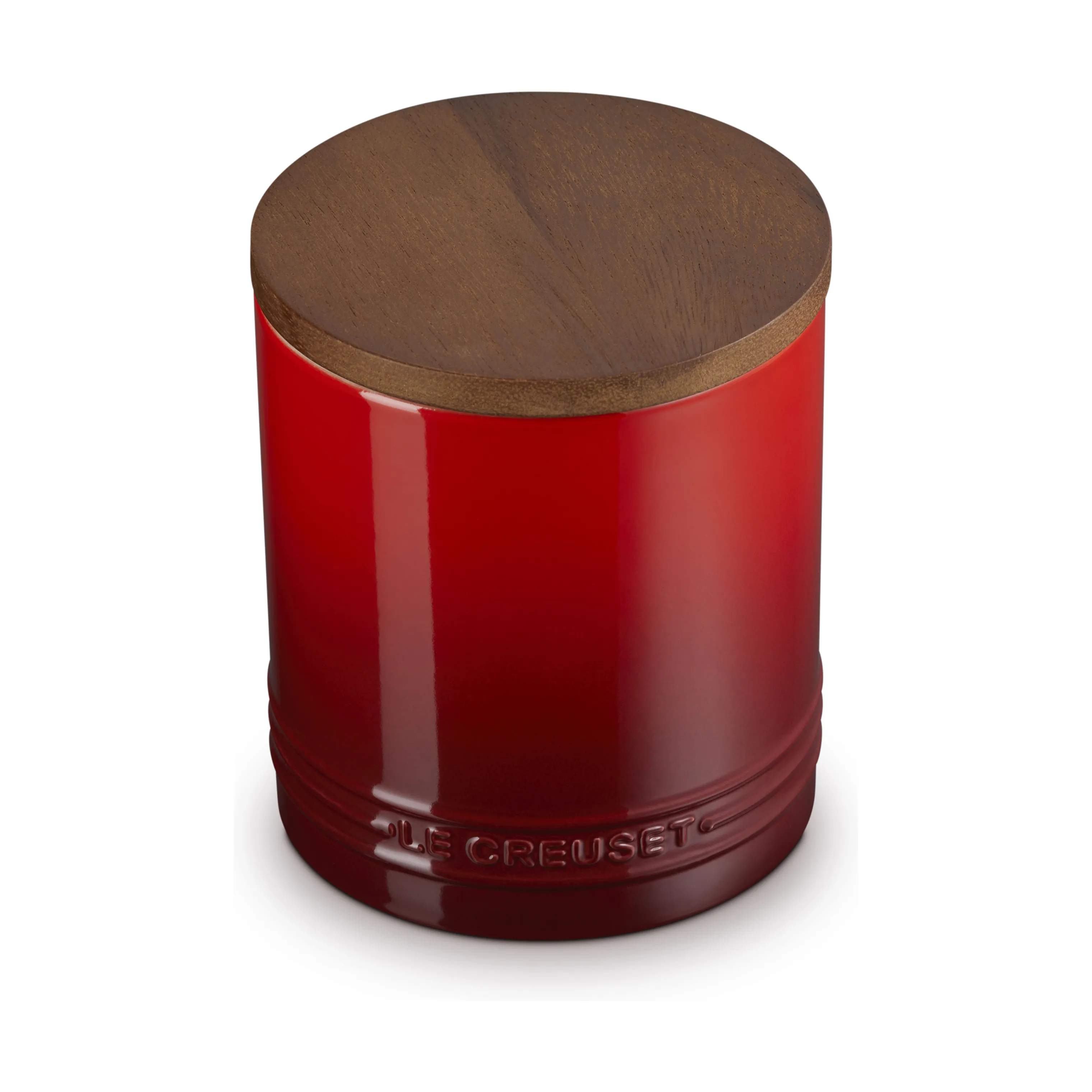 Le Creuset Opbevaringskrukker Signature Opbevaringskrukke m. Låg i Cerise, 1.1 L, 6