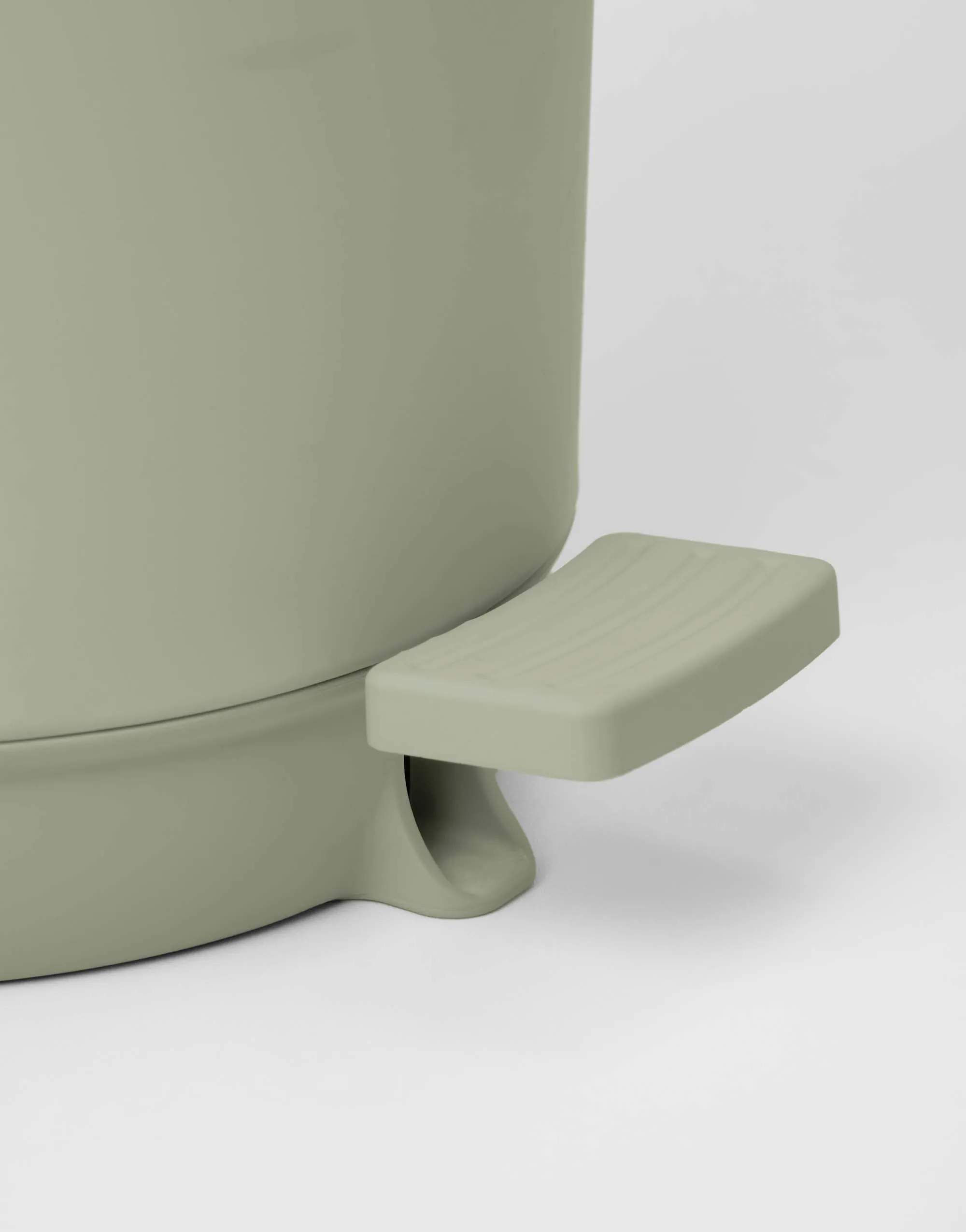 Marc O'Polo Toiletspande Curve Pedalspand i Light green, 2