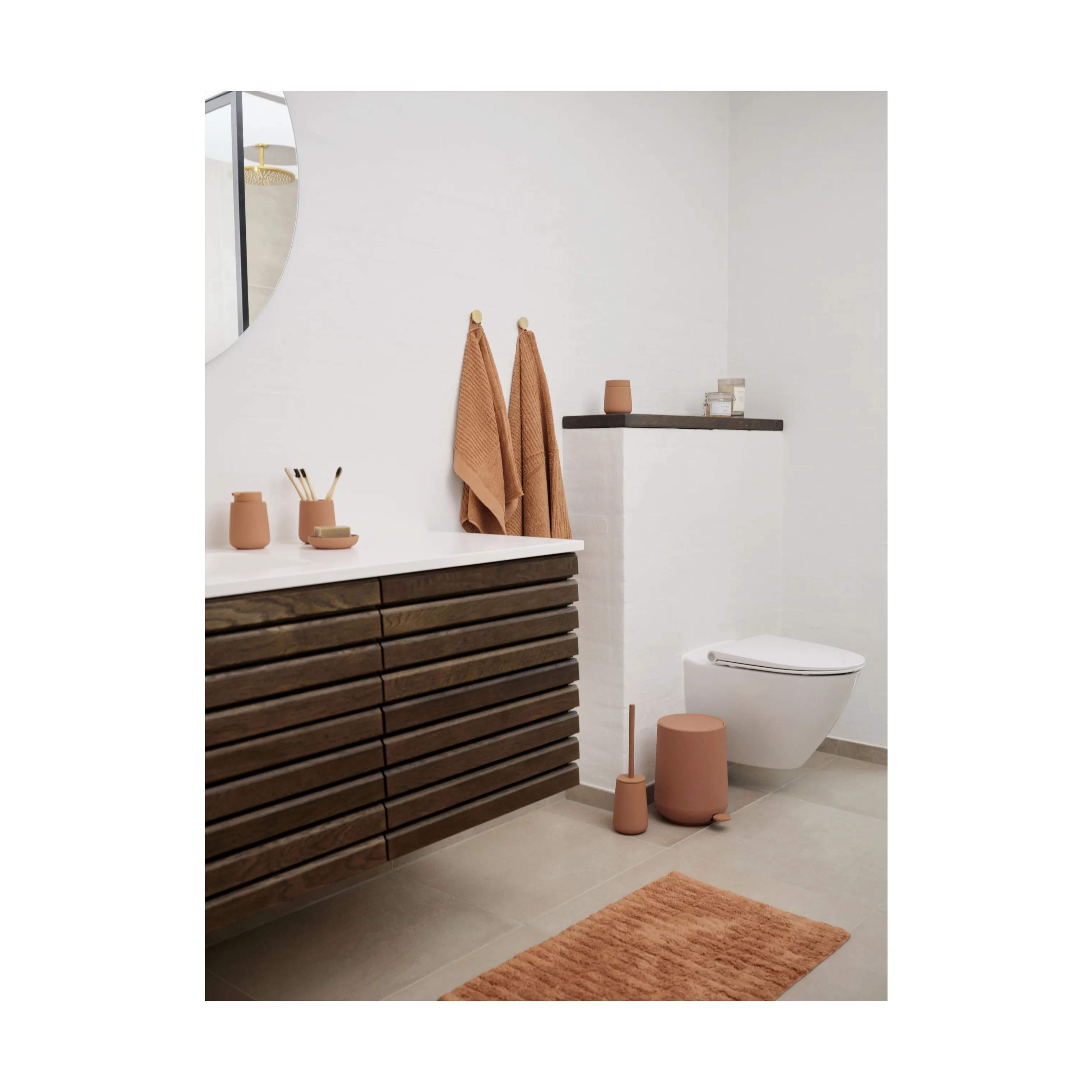 Zone Håndklæder Classic Håndklæde i Mandarine, B70 x L140 cm, 4