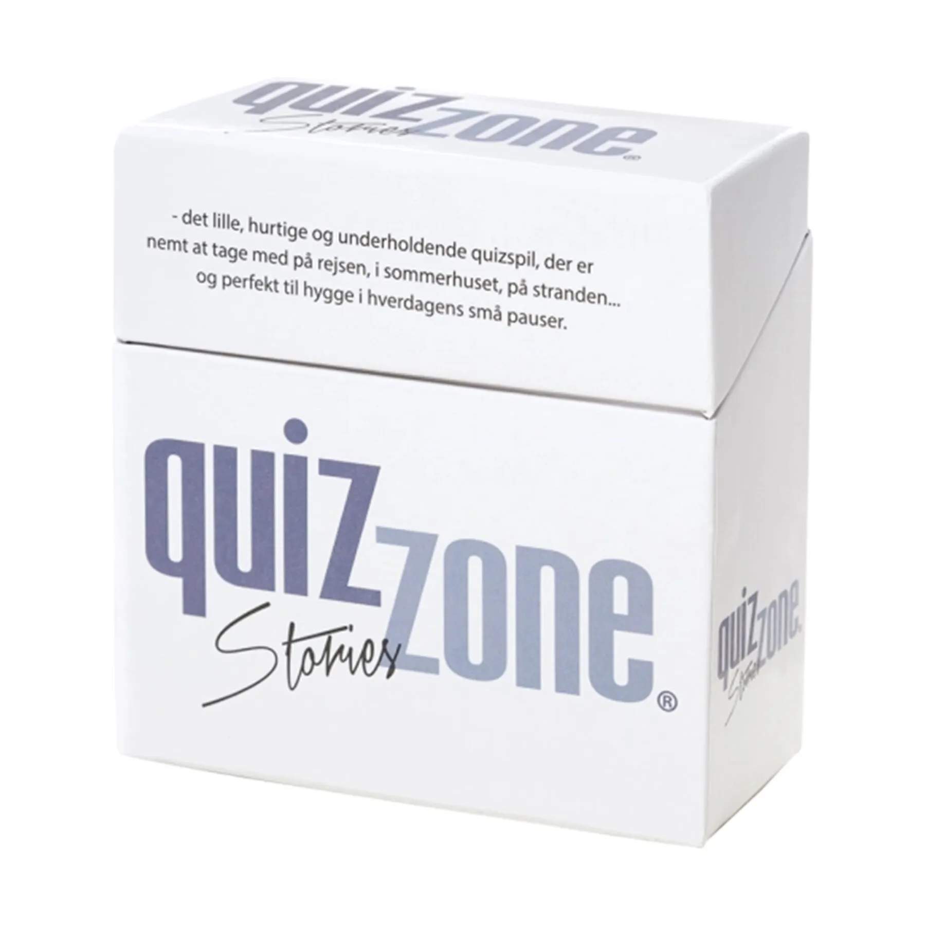 Spilbræt Spil Kortspil - Quizzone Stories 1 i Hvid, 1