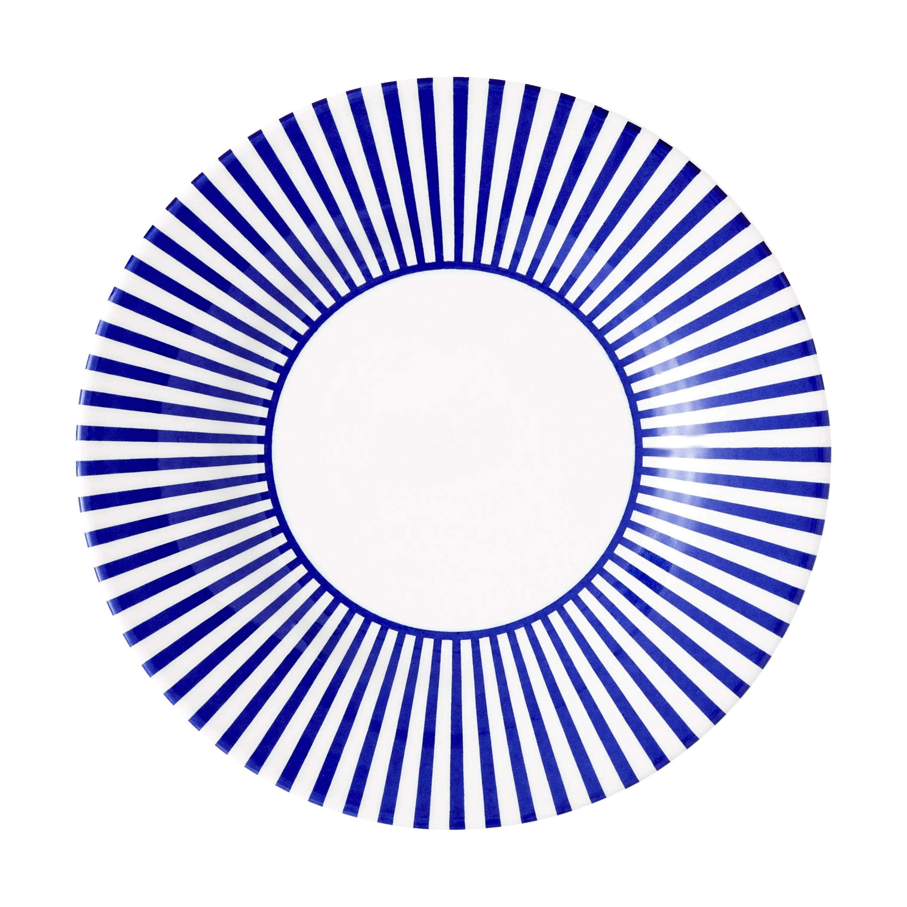 Spode Kagetallerkener Steccato Tallerken - 4 stk. i blå/smal, 1