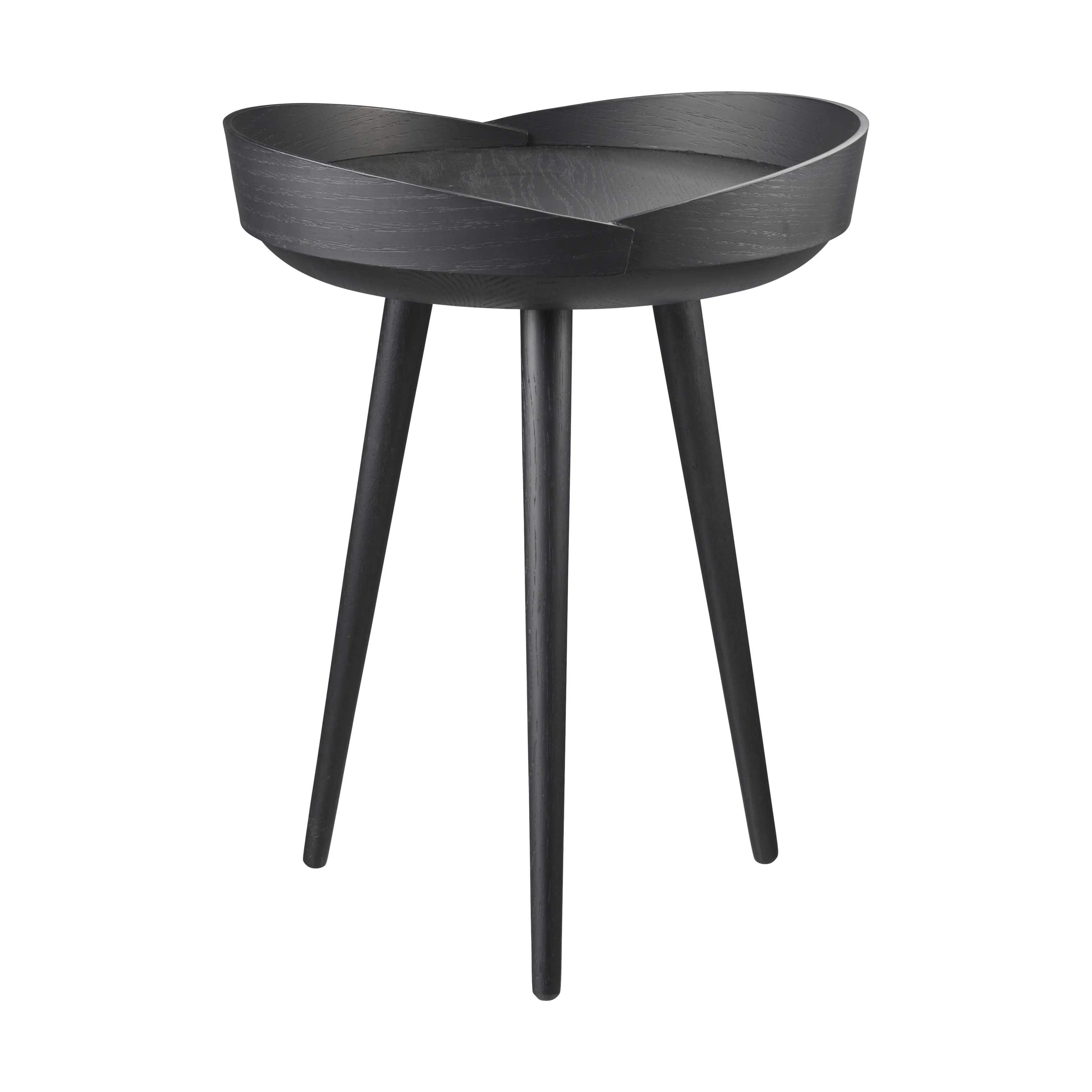 D106 Bakketop Bakkebord, sort egetræ, large