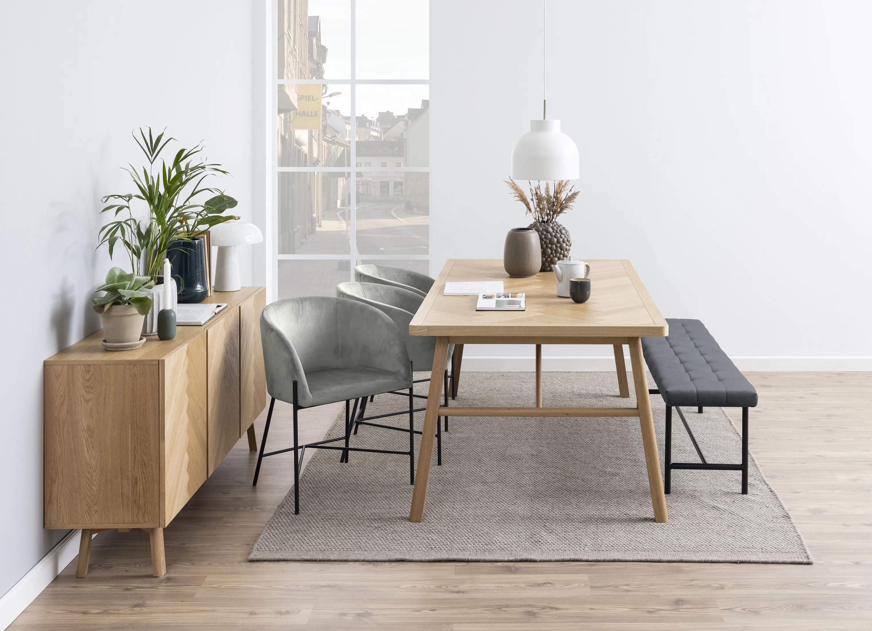 CASA Living Spiseborde Galway Spisebord i Natur, 3