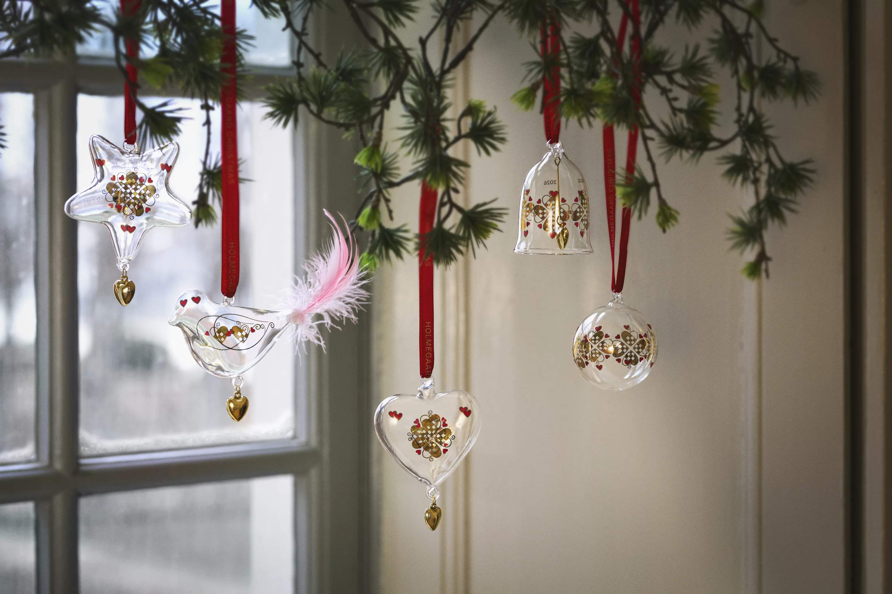 Holmegaard Juleophæng Christmas Julestjerne 2026 i Klar, 3