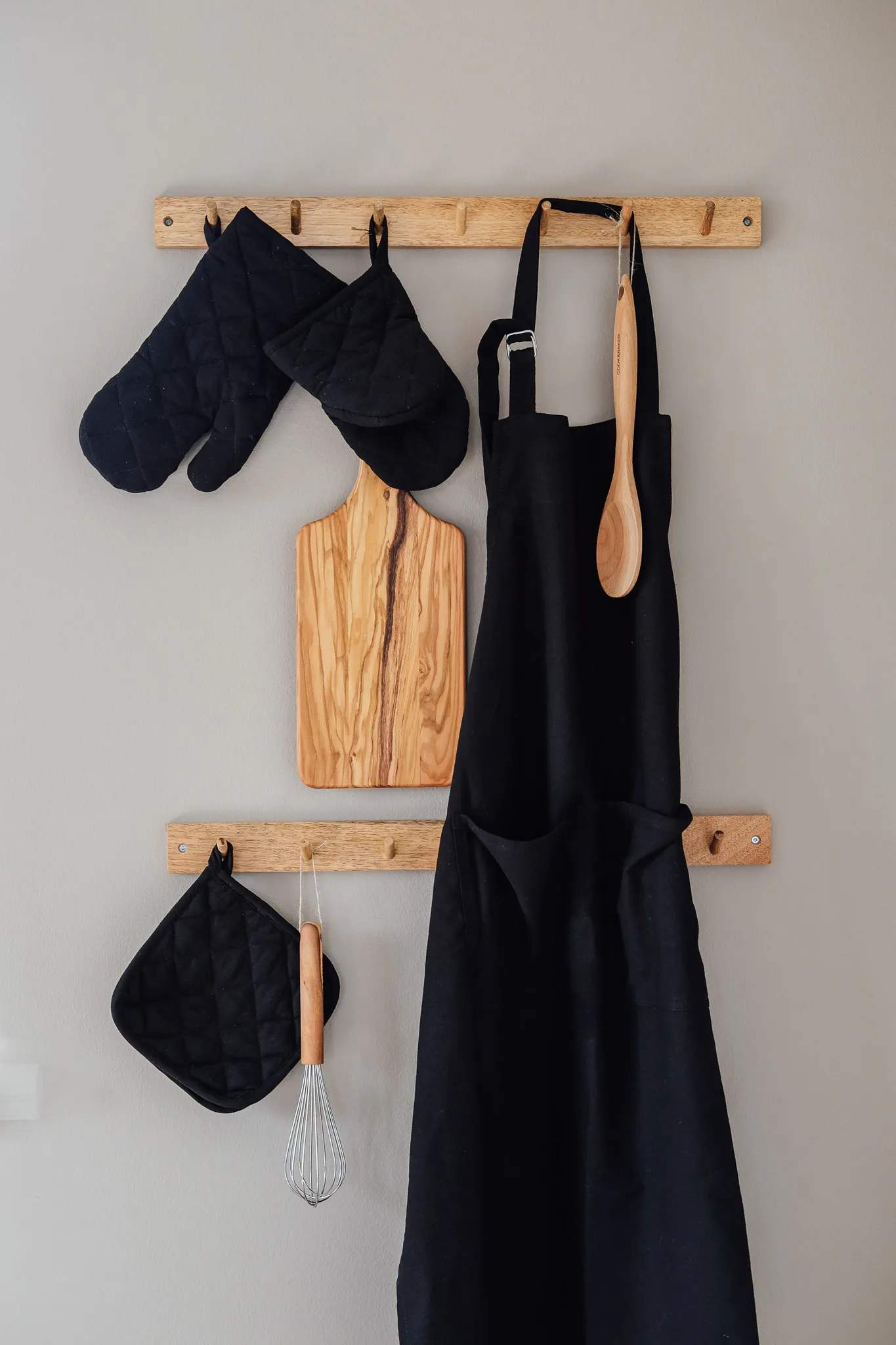 Cook & Baker Grydelapper Ovnhandske i Sort, 2
