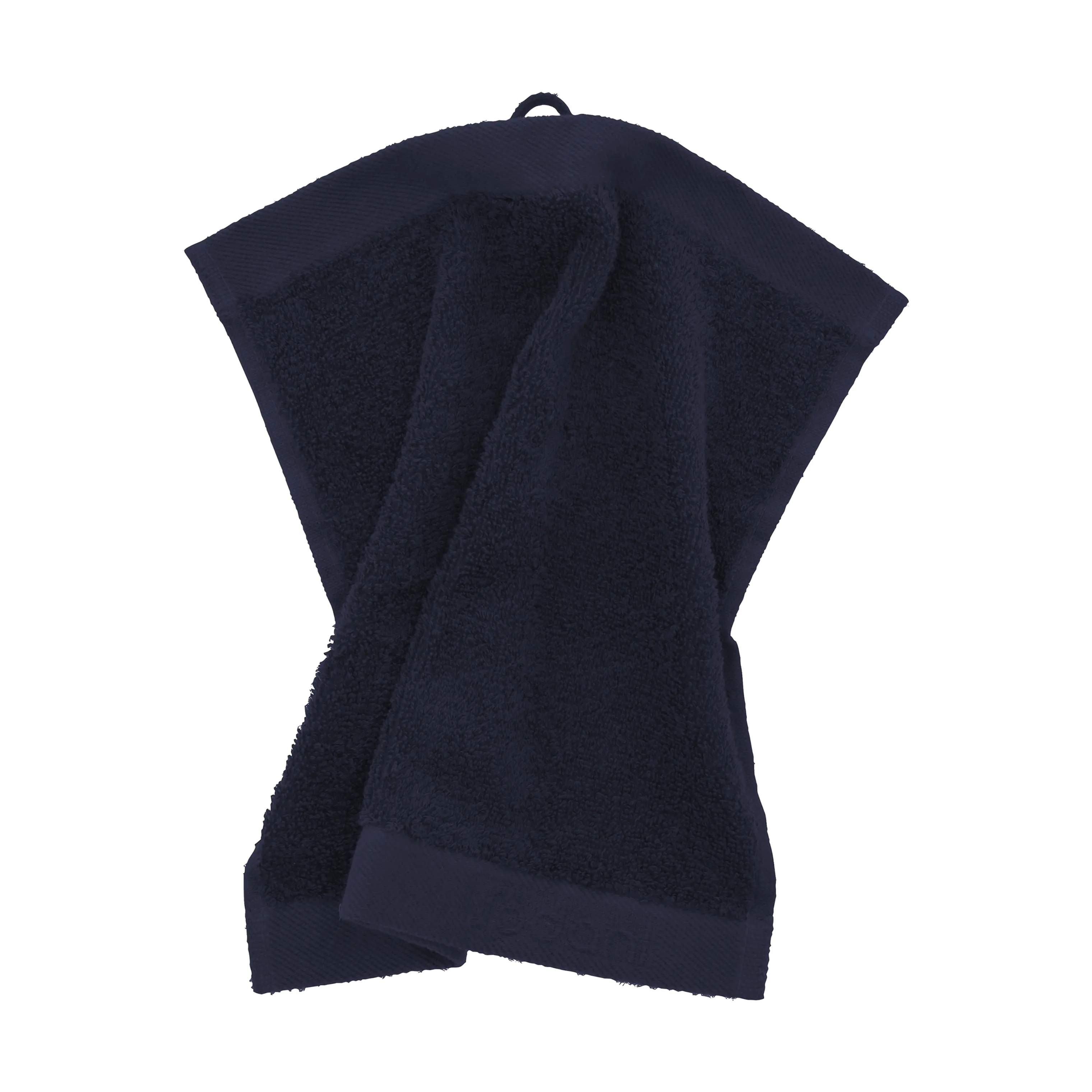 Södahl Vaskeklude Organic Comfort Vaskeklud i Navy Blue, 4