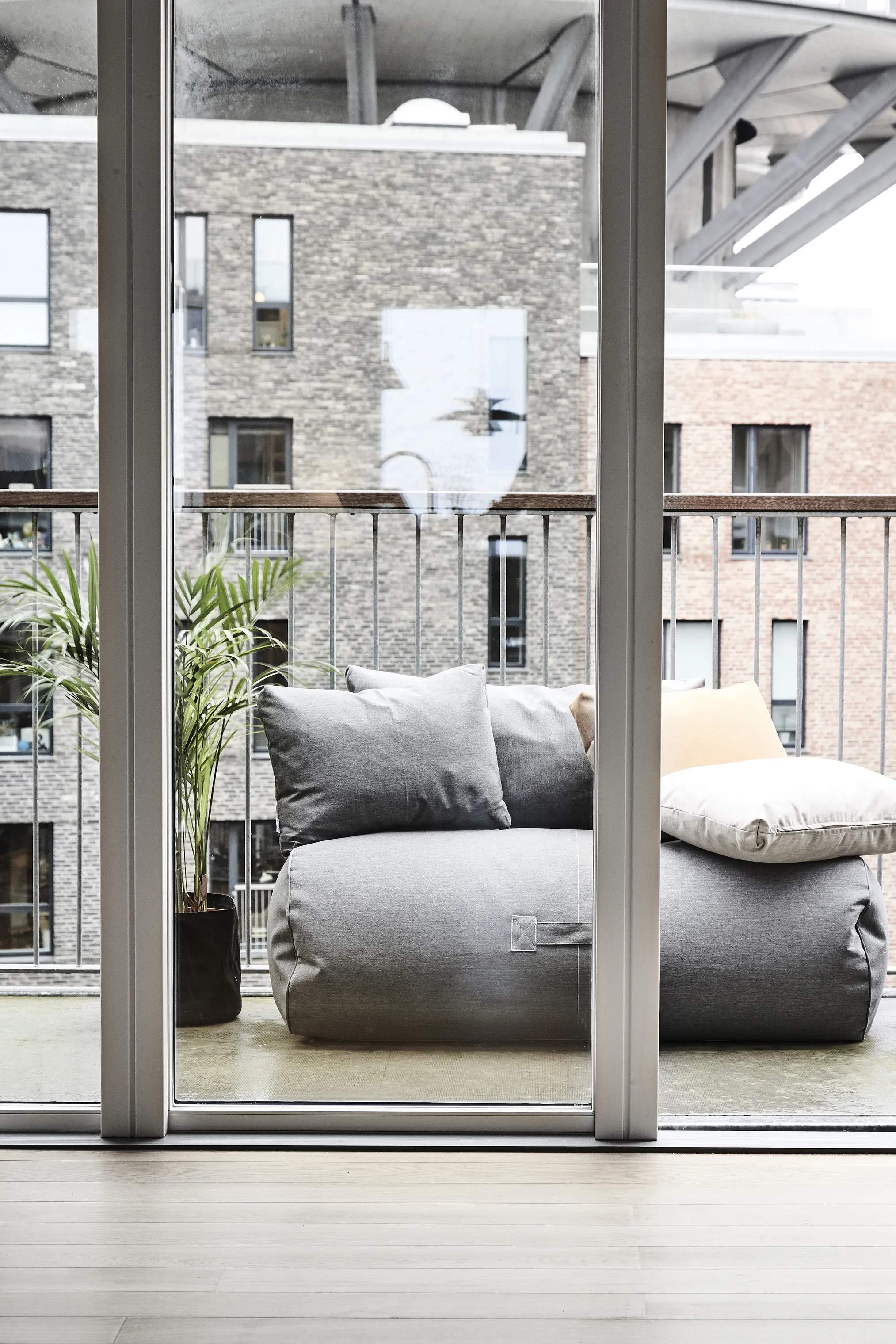 TRIMM Copenhagen Liggestole Mini Rocket Rocket Daybed i Grey, 120 cm, 3