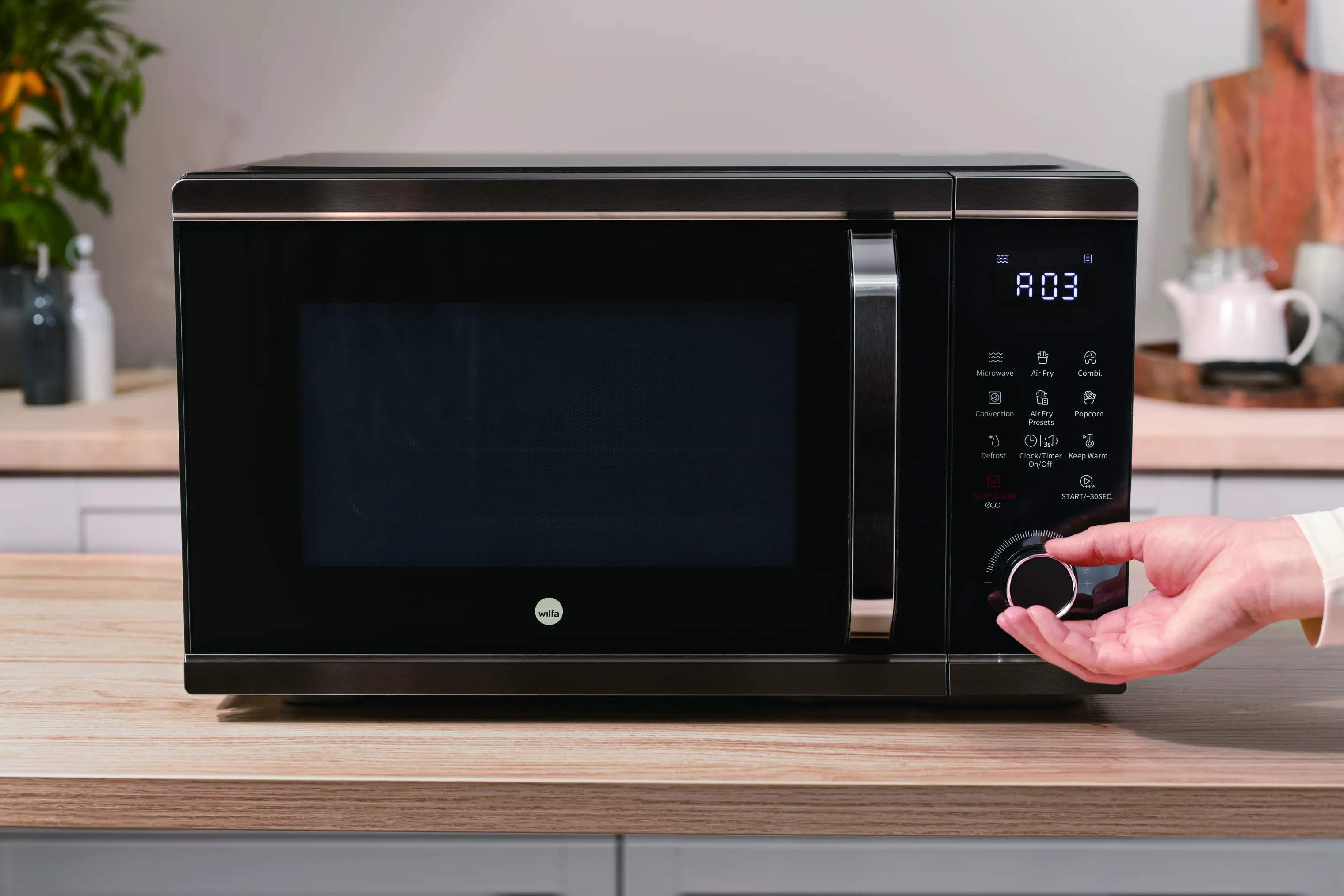 Wilfa Miniovne 3-I-1 Multiovn i Sort, 6