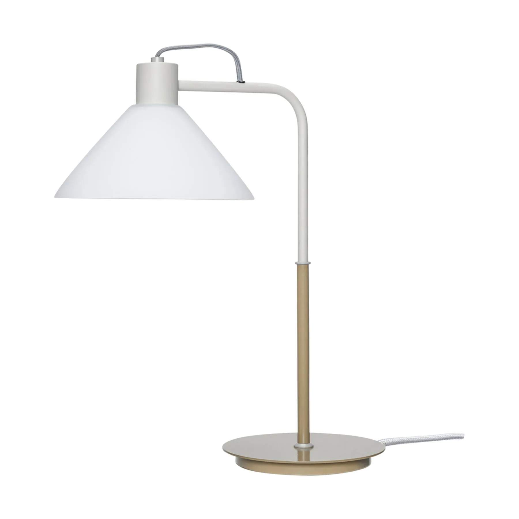 Hübsch Bordlamper Spot Bordlampe i Hvid/Khaki, 1