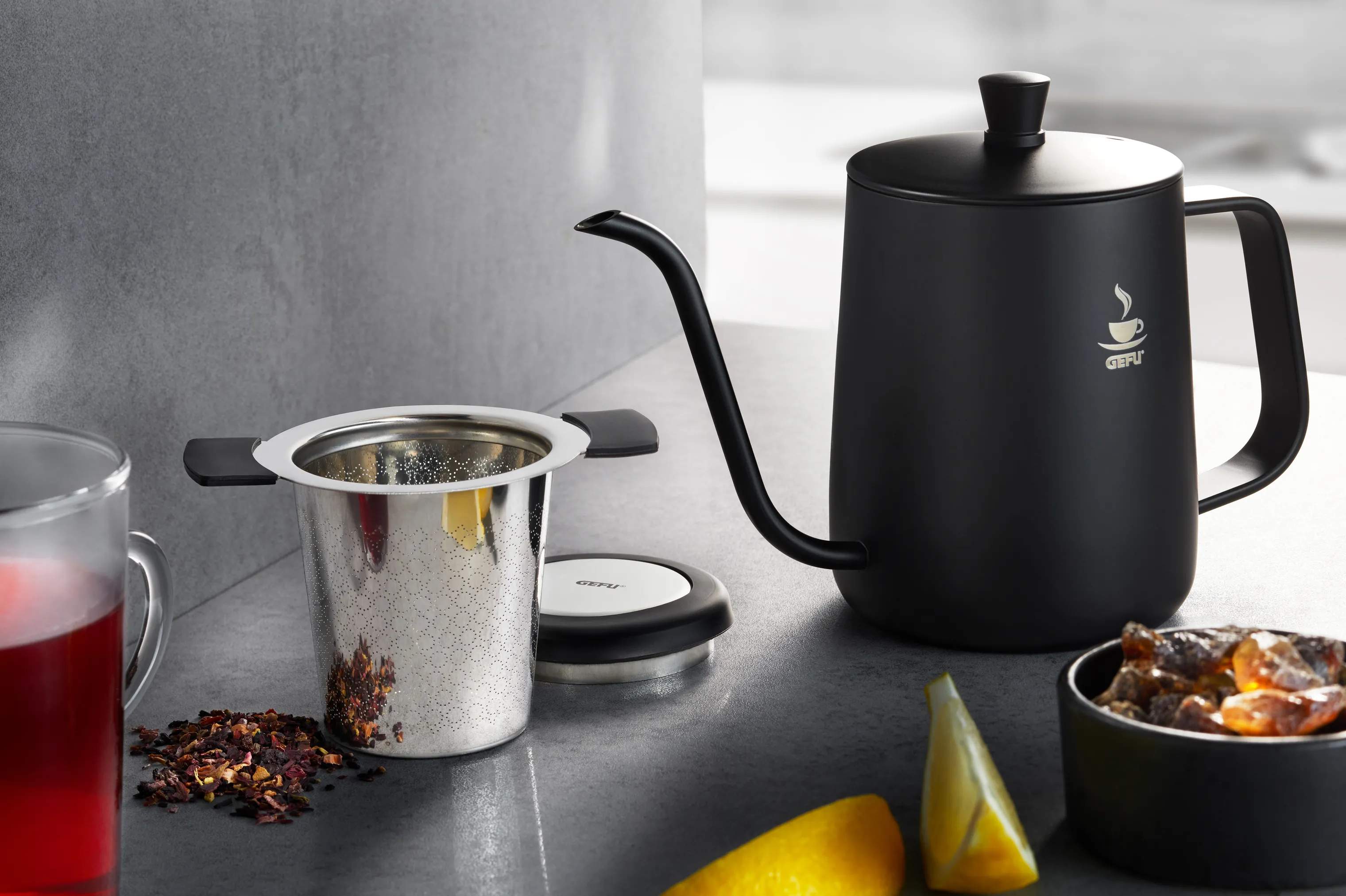 Gefu Teæg Gefu Te/kaffe Tefilter i Sølvfarvet, 2
