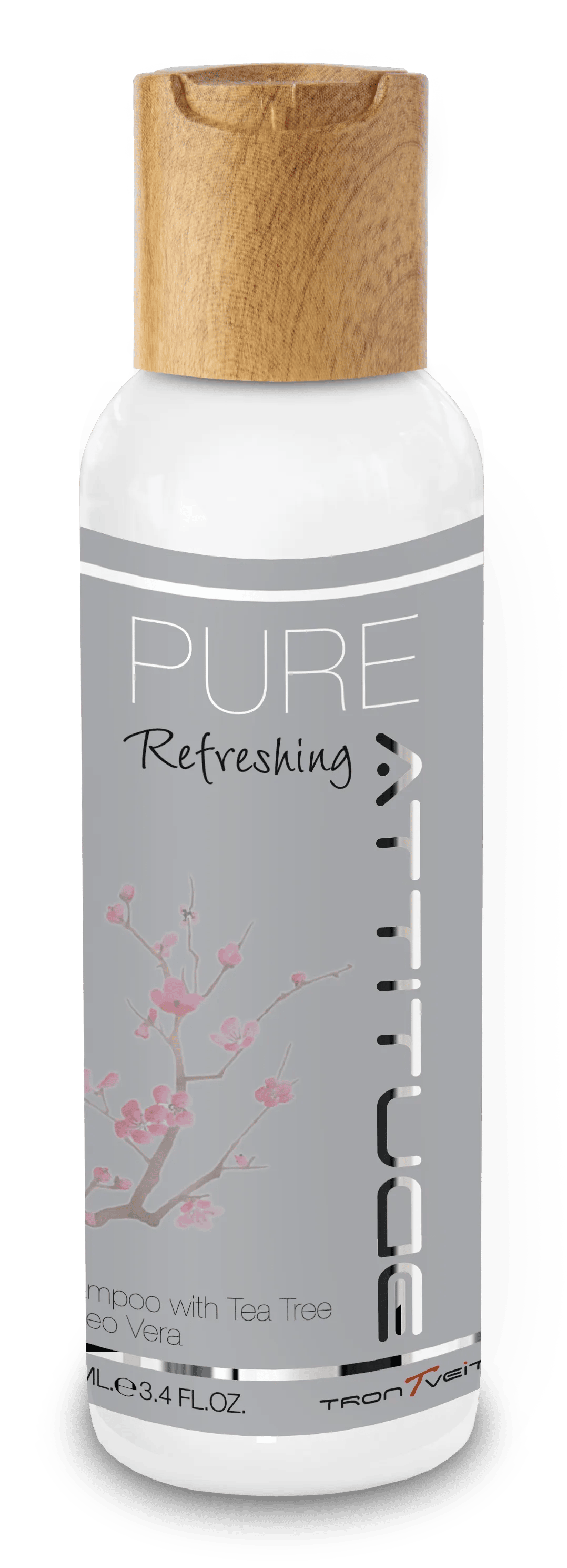 Trontveit Shampoo og hårpleje Pure Attitude Refreshing Shampoo i 100 ml, 1