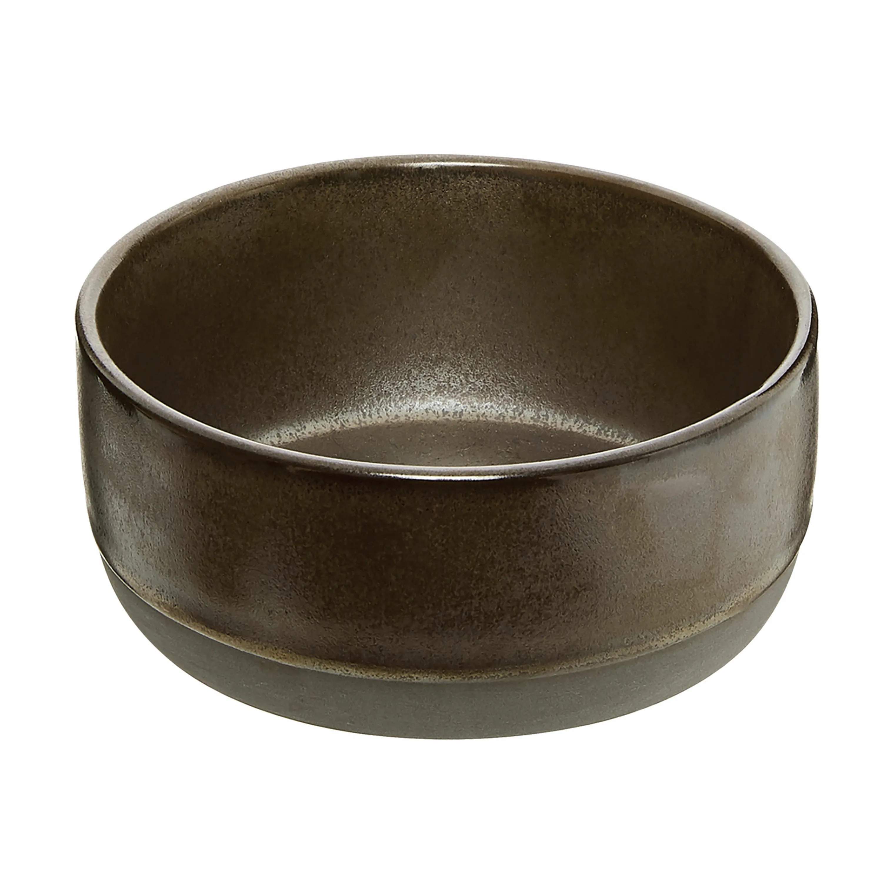 Skål, brun, large
