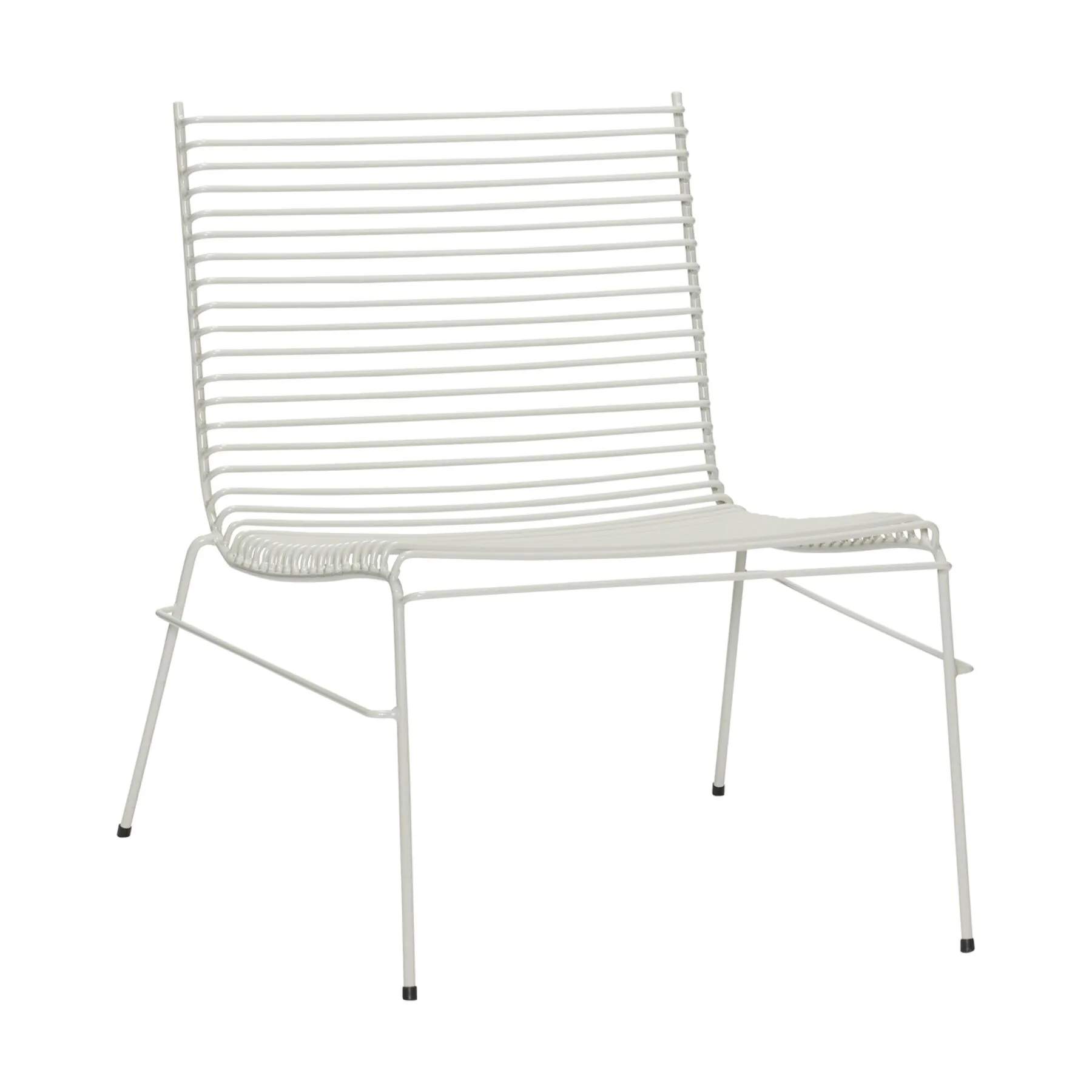 Hübsch Loungestole String Loungestol - 2 stk. i Lysegrå, 1