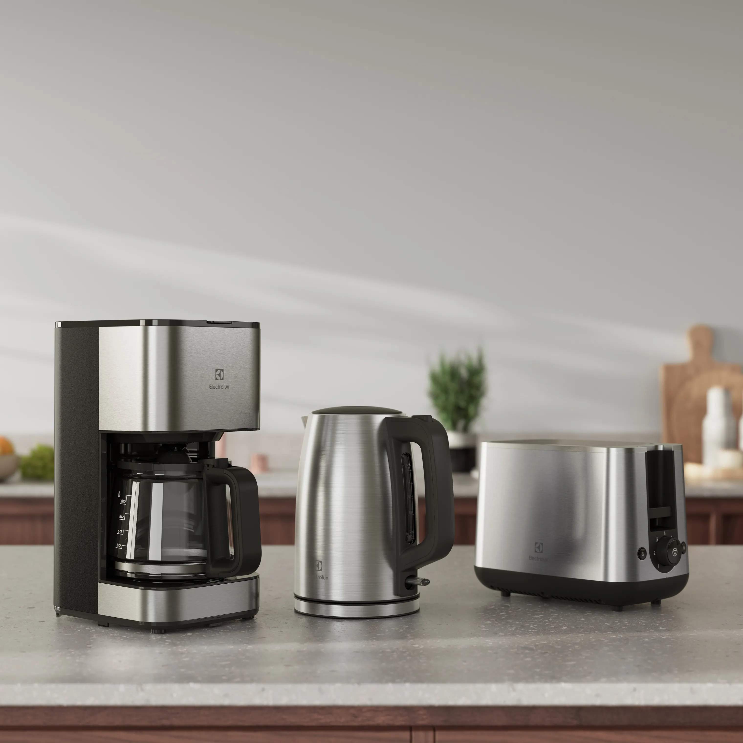 Electrolux Kaffemaskiner Create 3 Kaffemaskine i Stål, 2