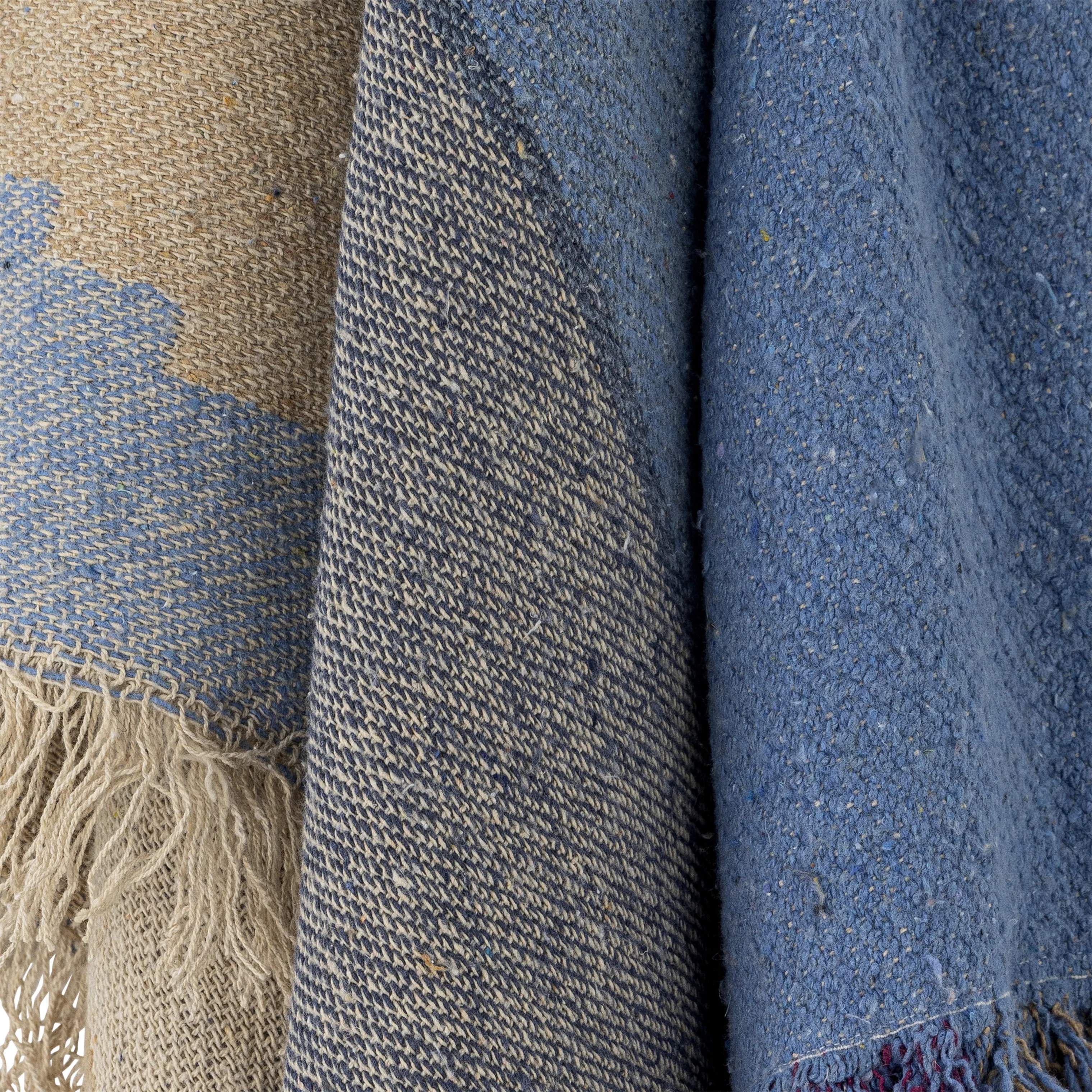 Creative Collection Plaider Maji Plaid i Blå, 2