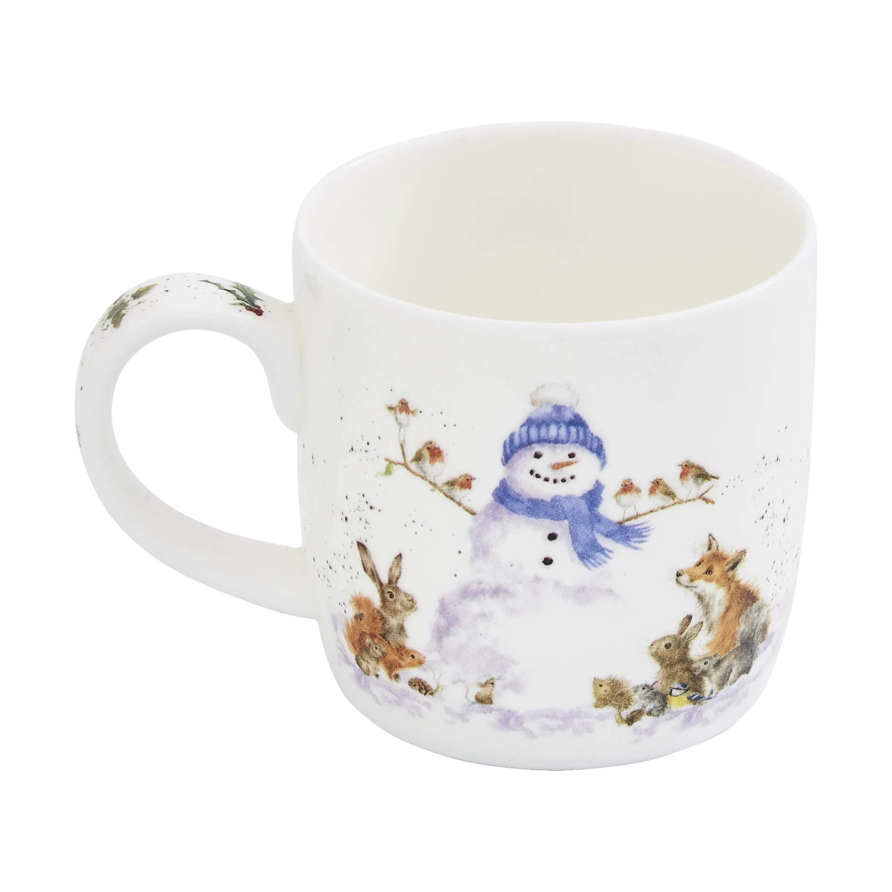 Royal Worcester Krus og kopper med hank Wrendale Krus - Gathered around i Snemand, 4