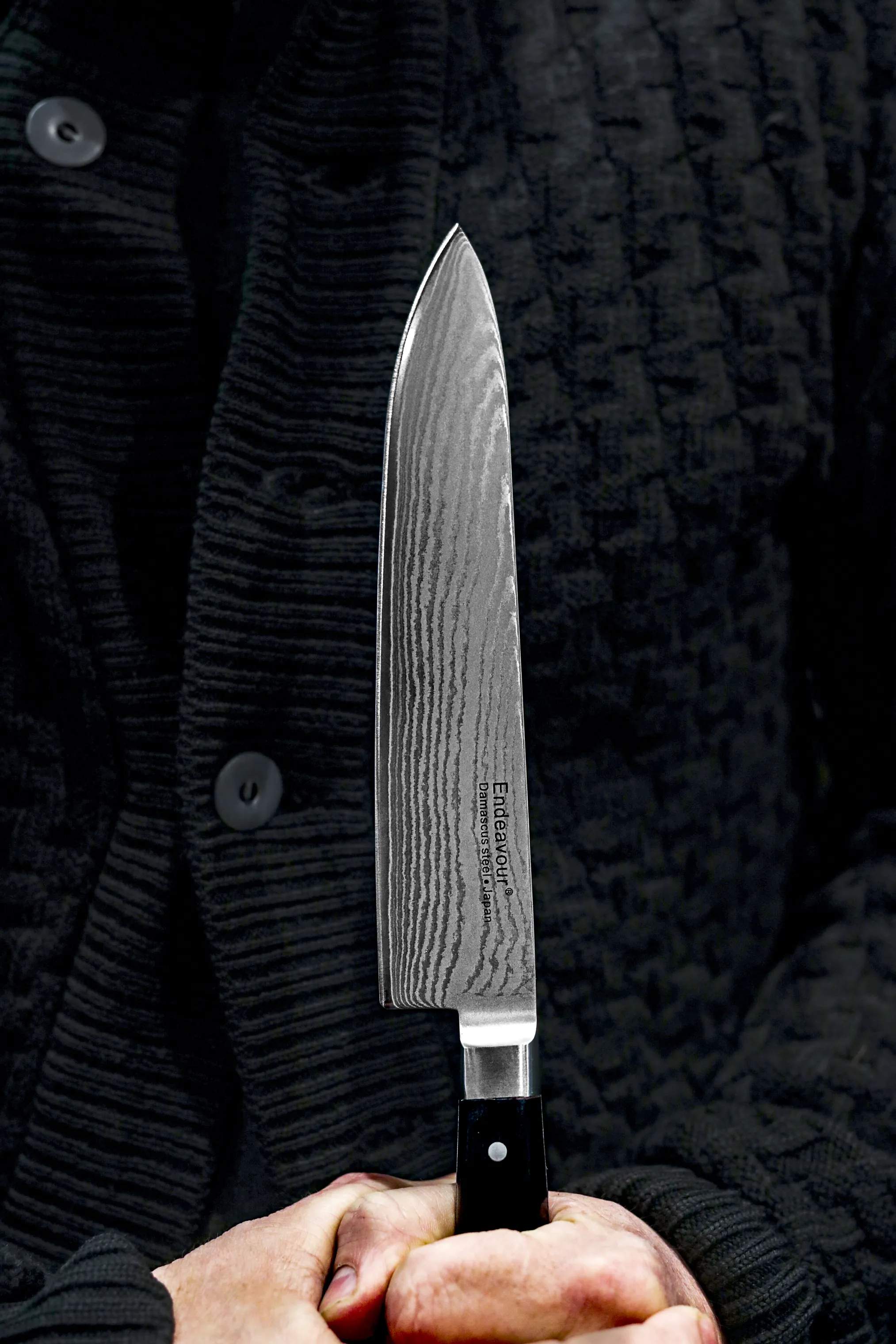 Endeavour Kokkeknive Green Chopper i Sort/stål, 2