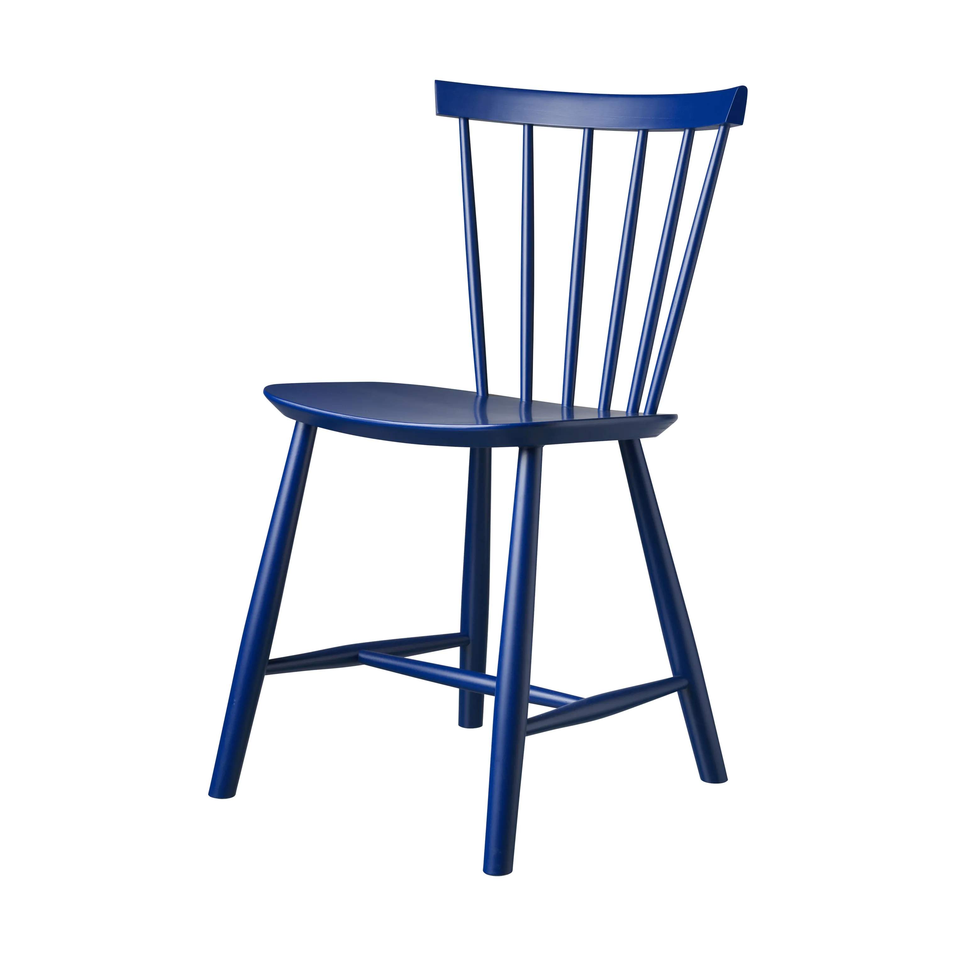 J46 Spisebordsstol, dark blue (ncs 6030-r80b), large
