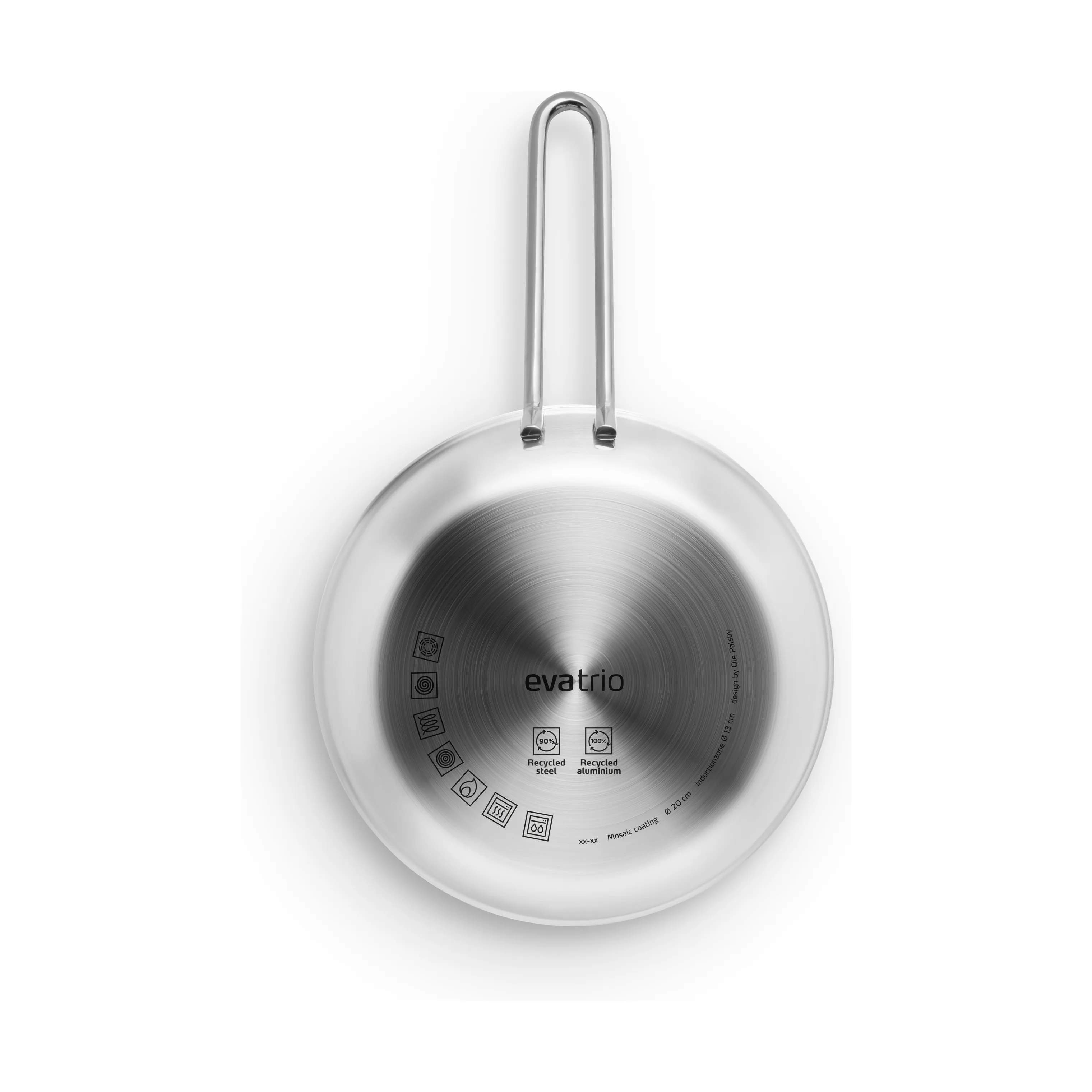 Eva Trio Stegepander Multi Mosaic Rec. Multi Mosaic Stegepande i Brushed steel, 5