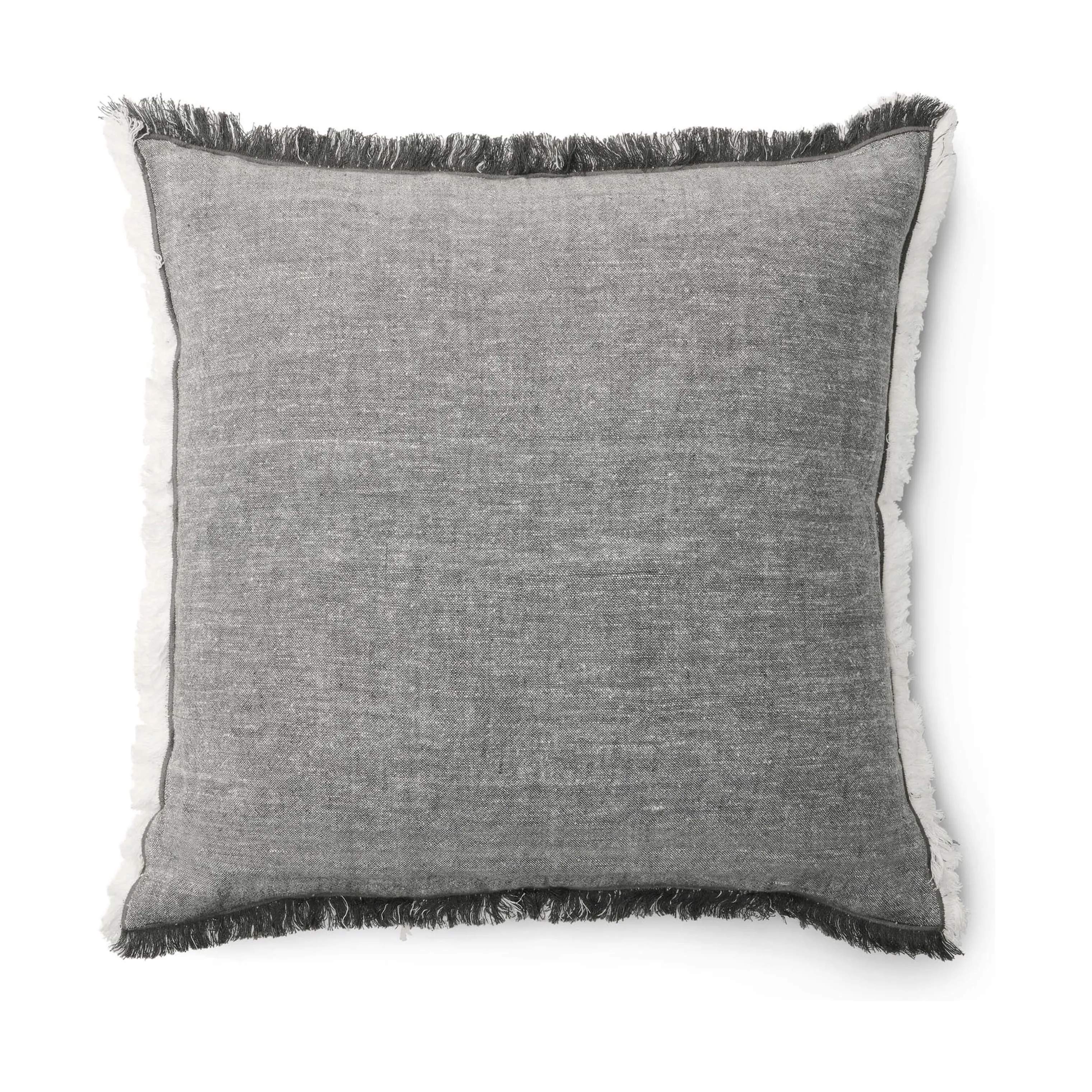 Marc O'Polo Pyntepuder Fine Stripe Pyntepude i Anthracite, B50 x L50 cm, 1