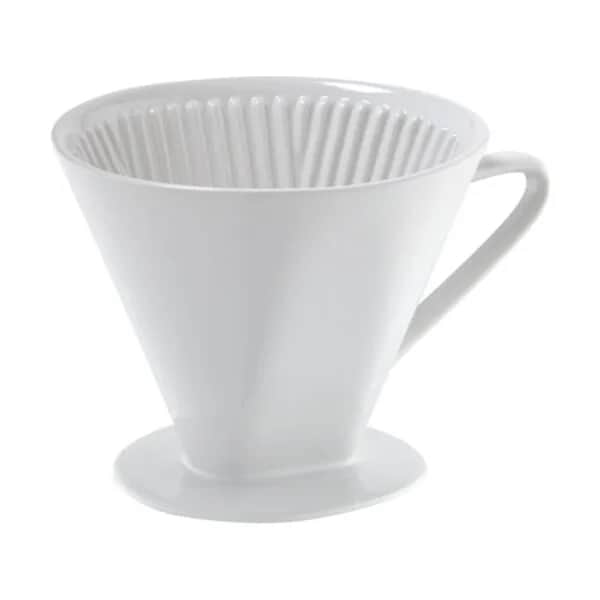 Kaffetragt, hvid, large