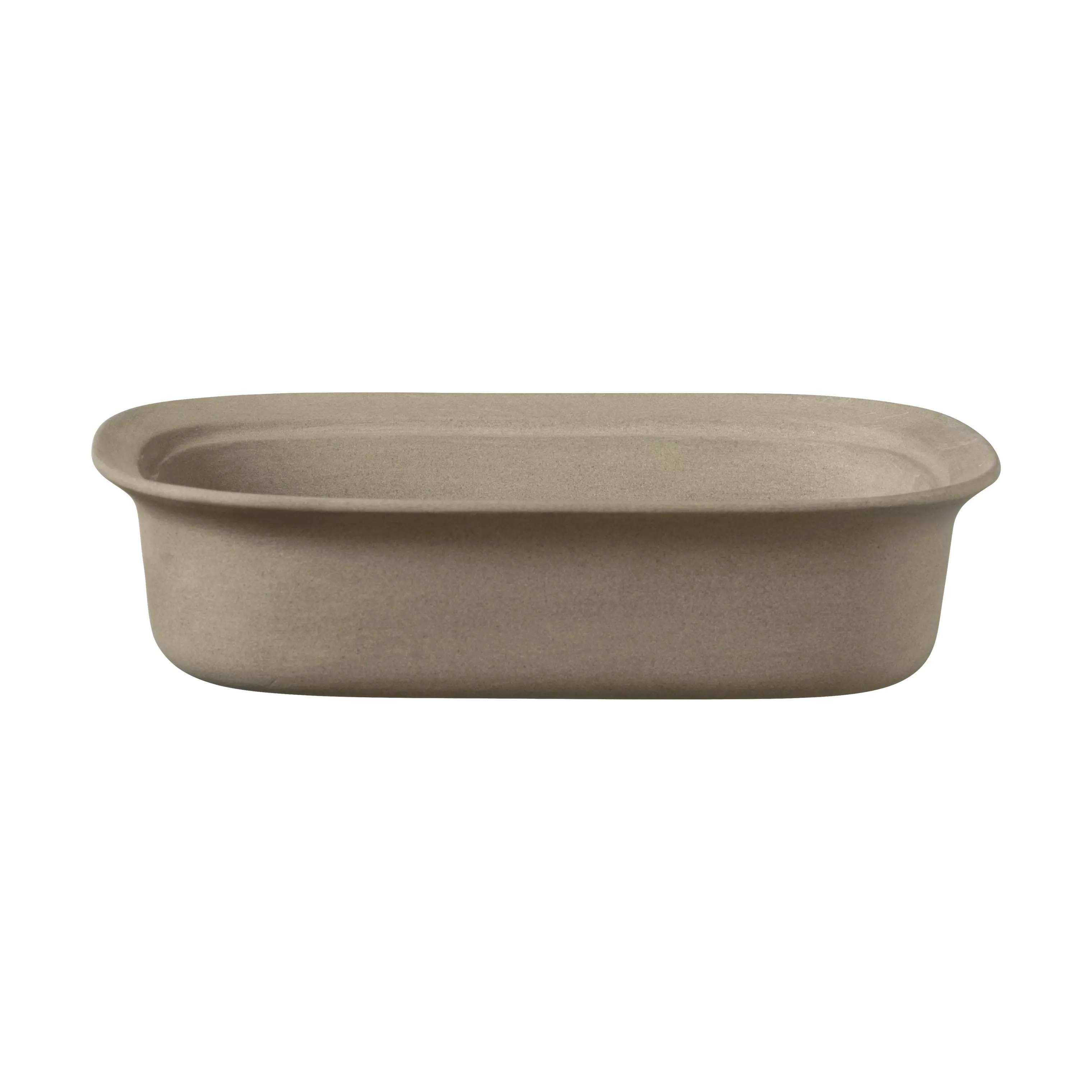 V28 Ildpot Fad, brun, large