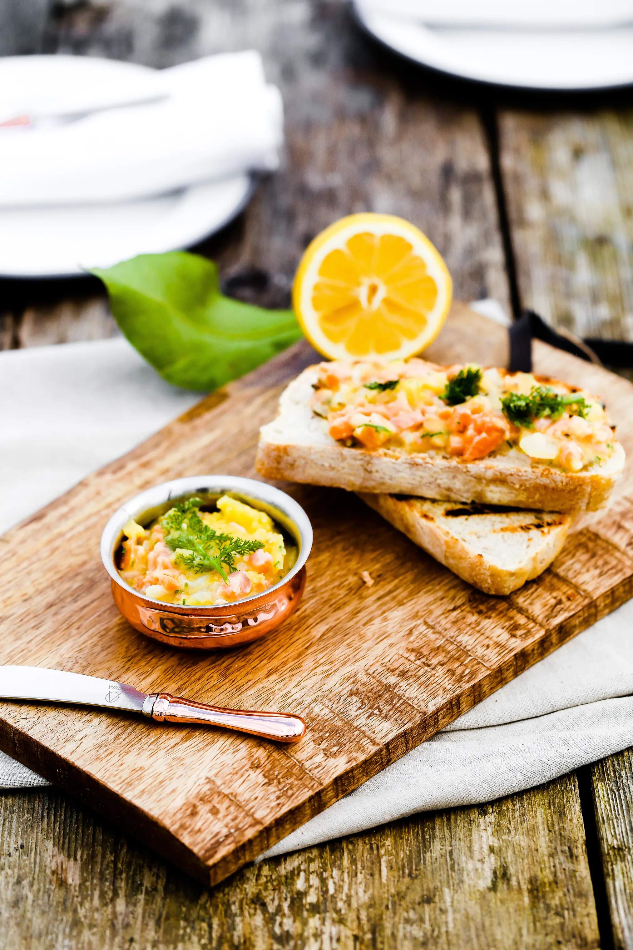 Artesá Smøreknive Smørknivssæt - 4 stk. i Kobberfarvet, 3