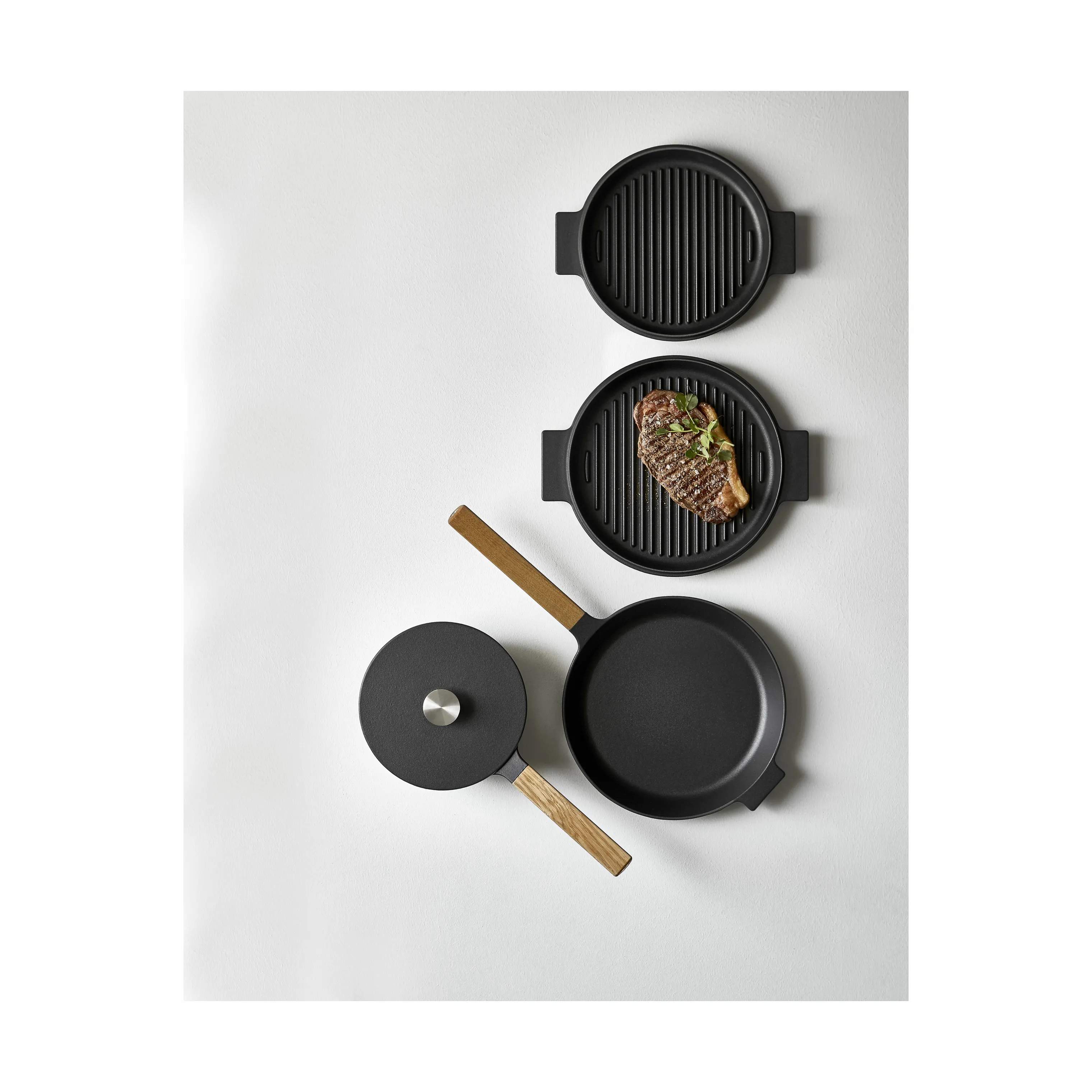 Morsø Grillpander Nac Grillpande i Sort/natur, 3