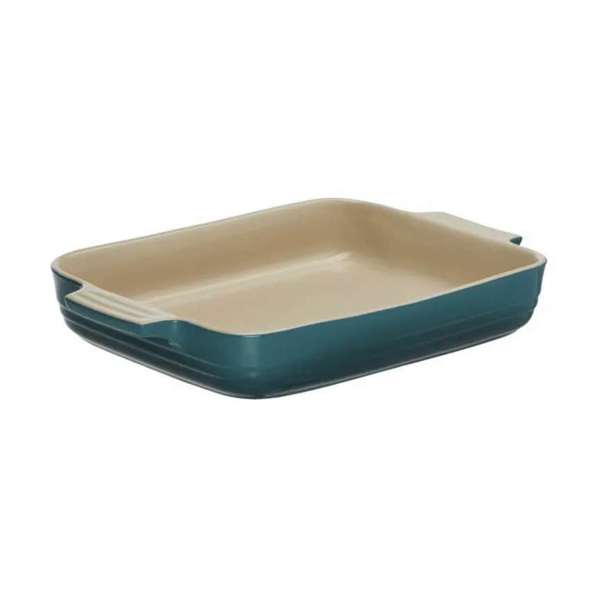 Le Creuset Ovnfaste fade Fadsæt - 2 dele i Deep teal, 2