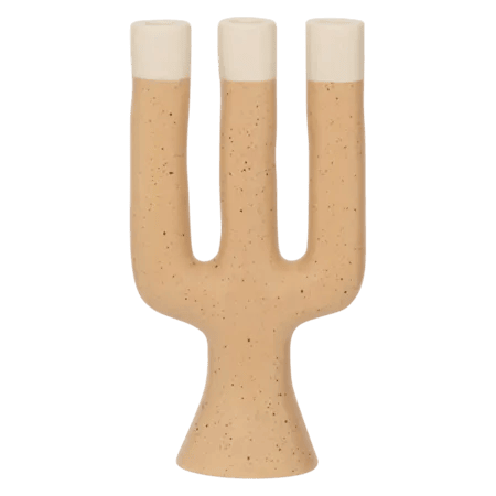 Urban Nature Culture Kronelysestage Nox Lysestage i Beige, 1