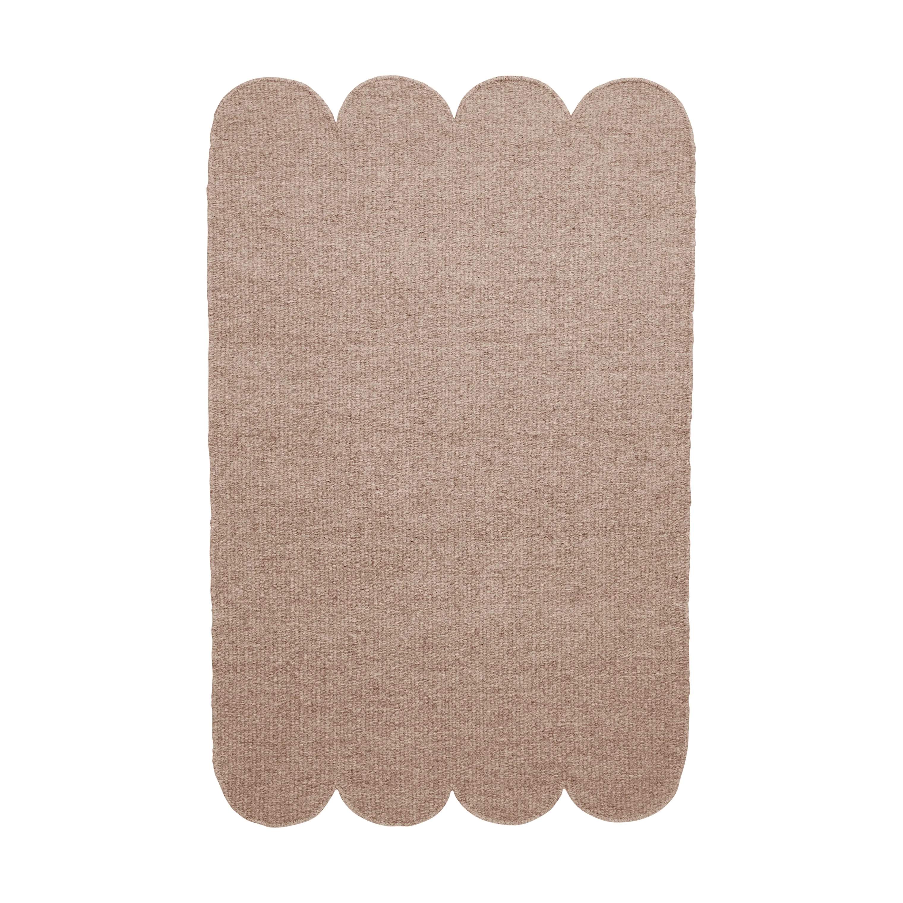 Svanefors Gulvtæpper Fia Gulvtæppe i Beige, B60 x L90 cm, 1