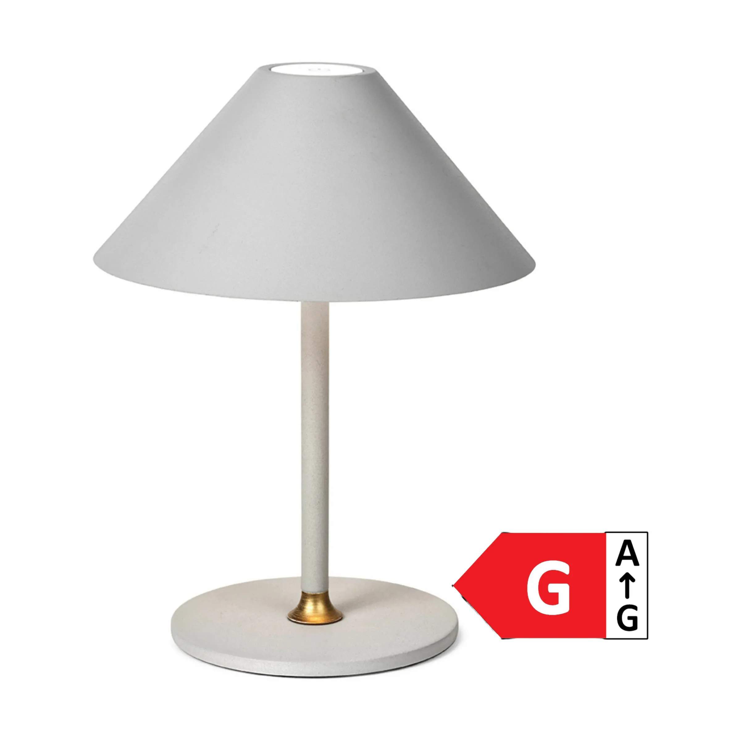Hygge Bordlampe, varm grå, large