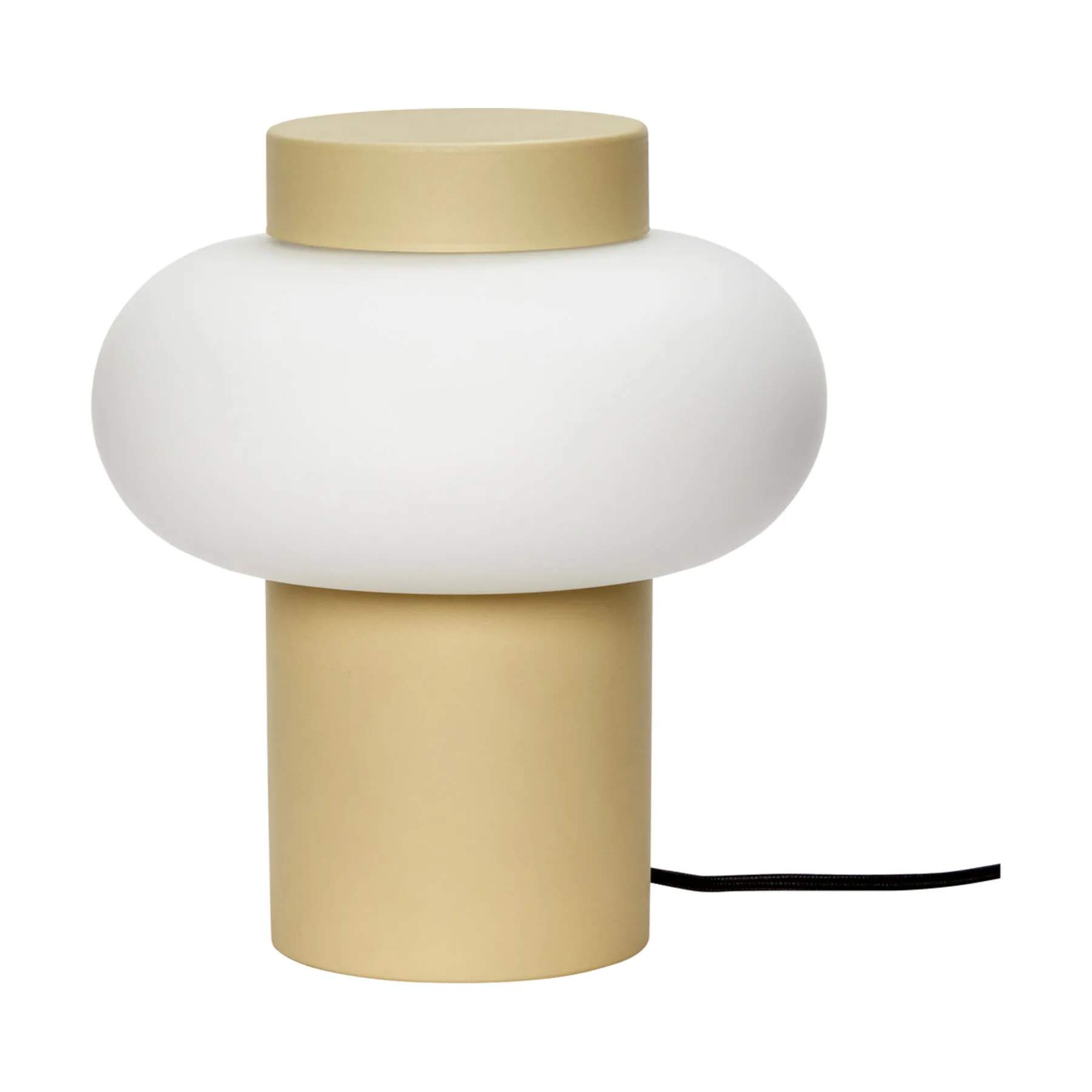 Hübsch Bordlamper Camp Bordlampe i Sand/Hvid, 1