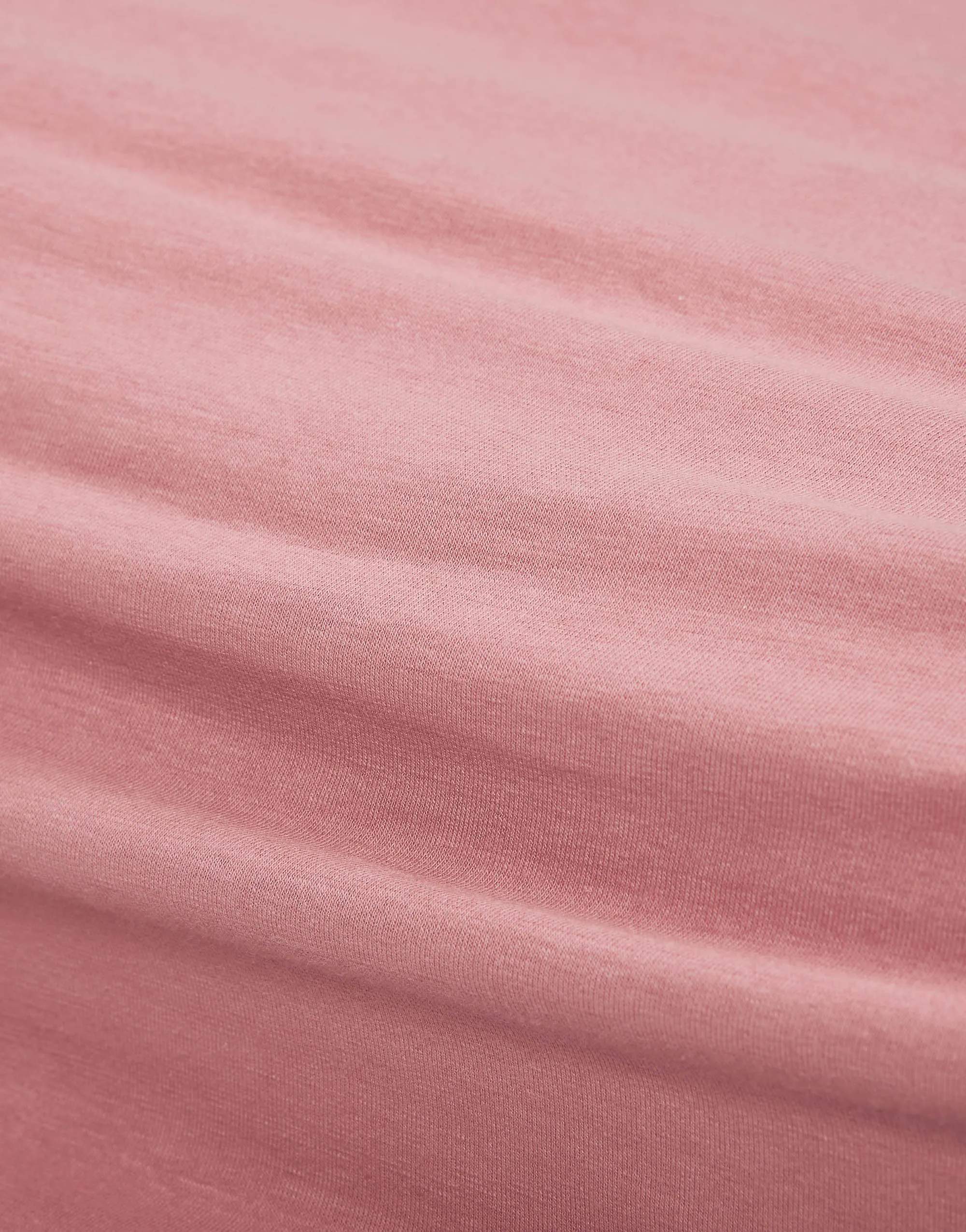 Essenza Lagner The Perfect Organic Jersey Organic Jersey Boxlagen i Støvet rosa, B100 x L220 cm, 2