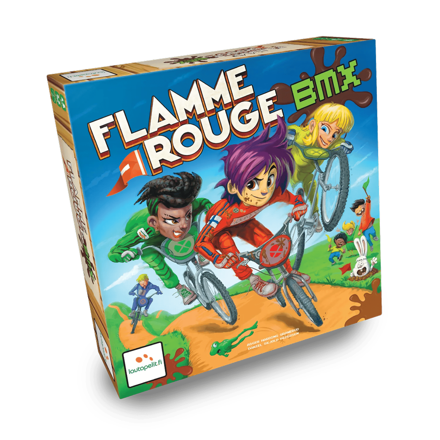 Spilbræt Spil Brætspil - Flamme Rouge BMX i Multifarvet, 1