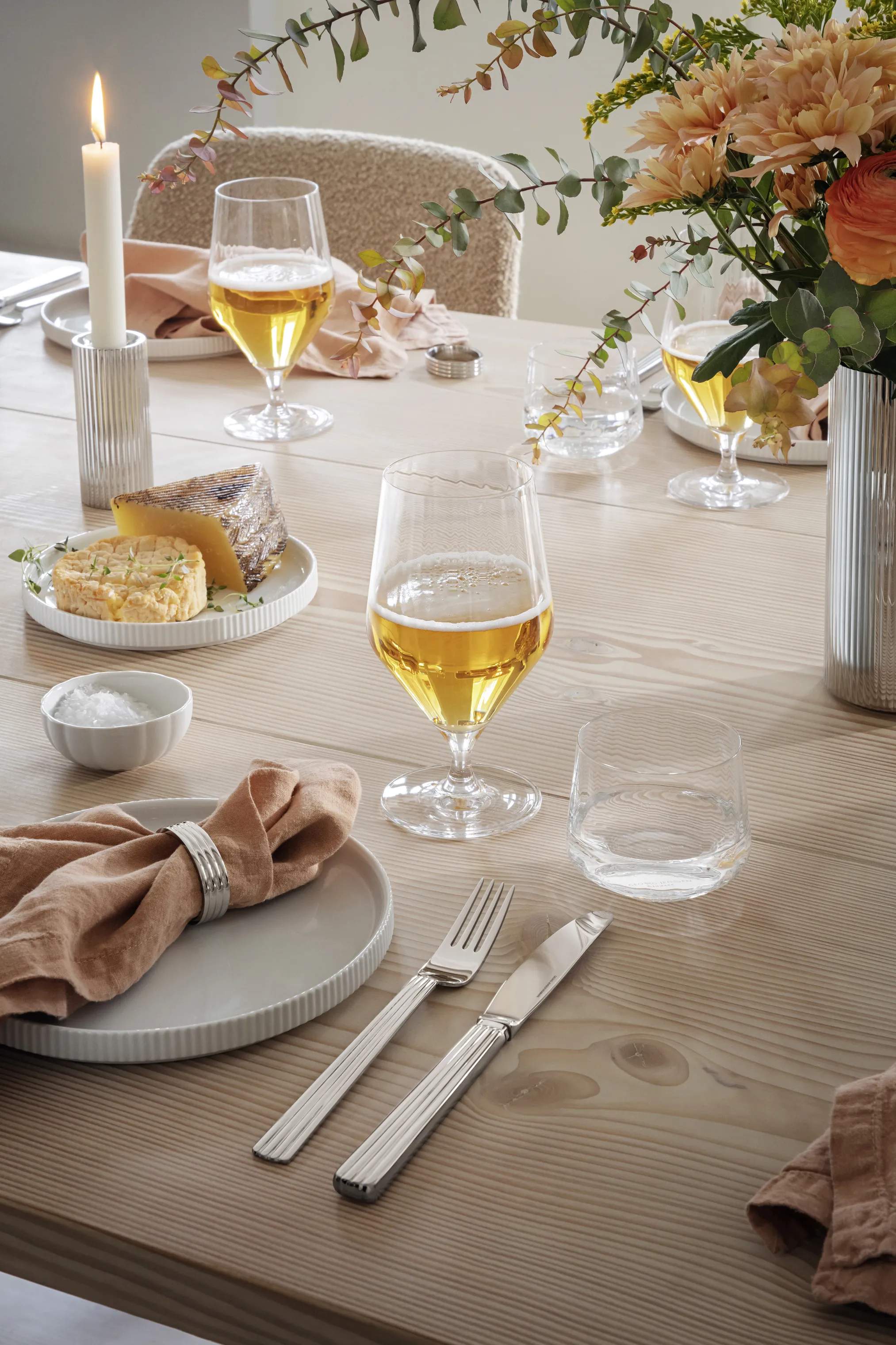 Georg Jensen Ølglas Bernadotte Ølglas - 6 stk. i Klar, 2