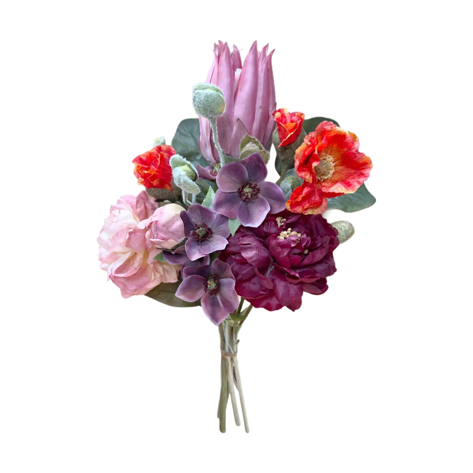 everbloom Kunstige blomster Blomsterbuket i Pink/Red, 1