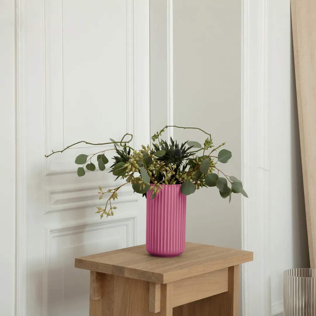 Lyngby Porcelæn Vaser Vase i Lilla, 205 cm, 2