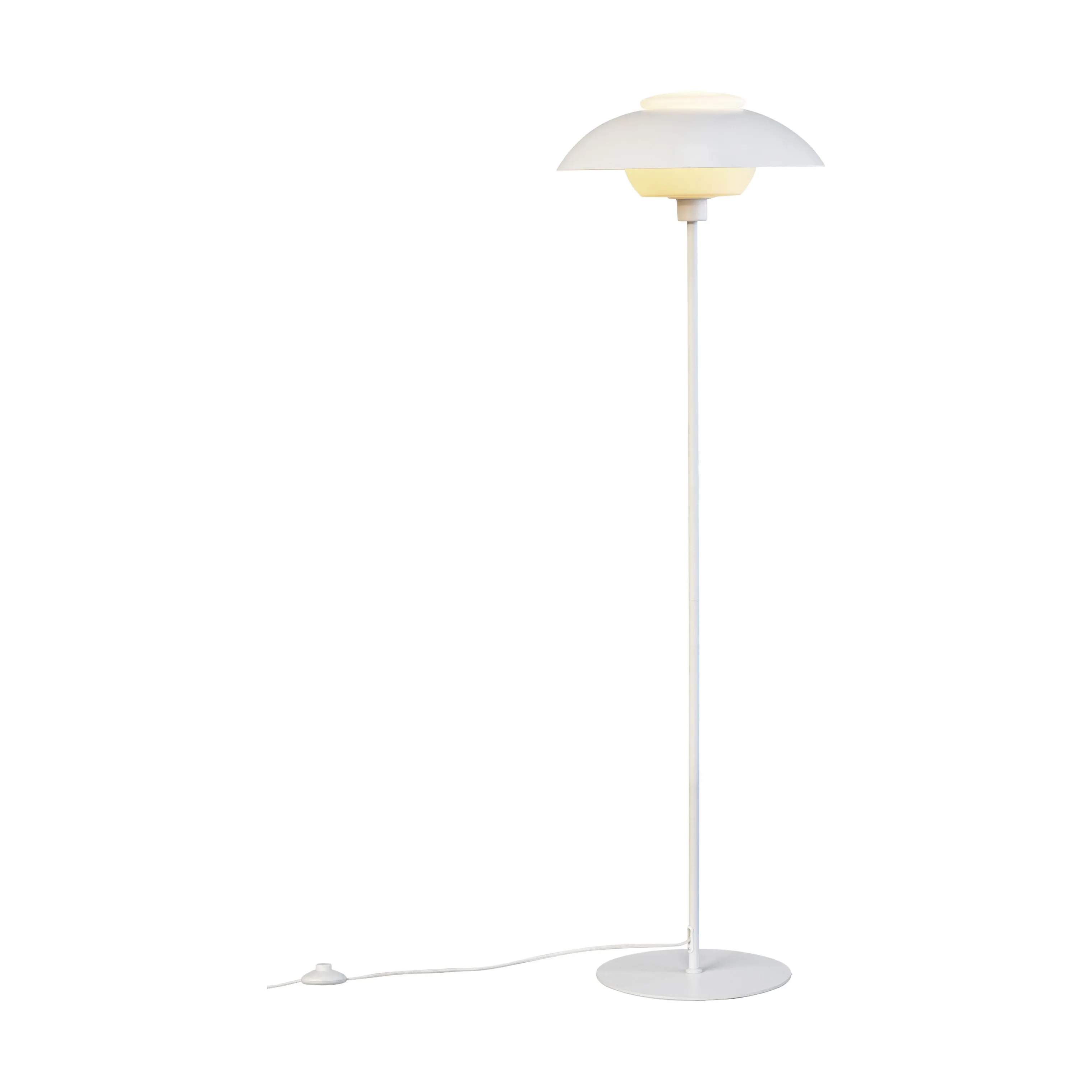 Dyberg Larsen Gulvlamper Opus Gulvlampe i Mat hvid, 4