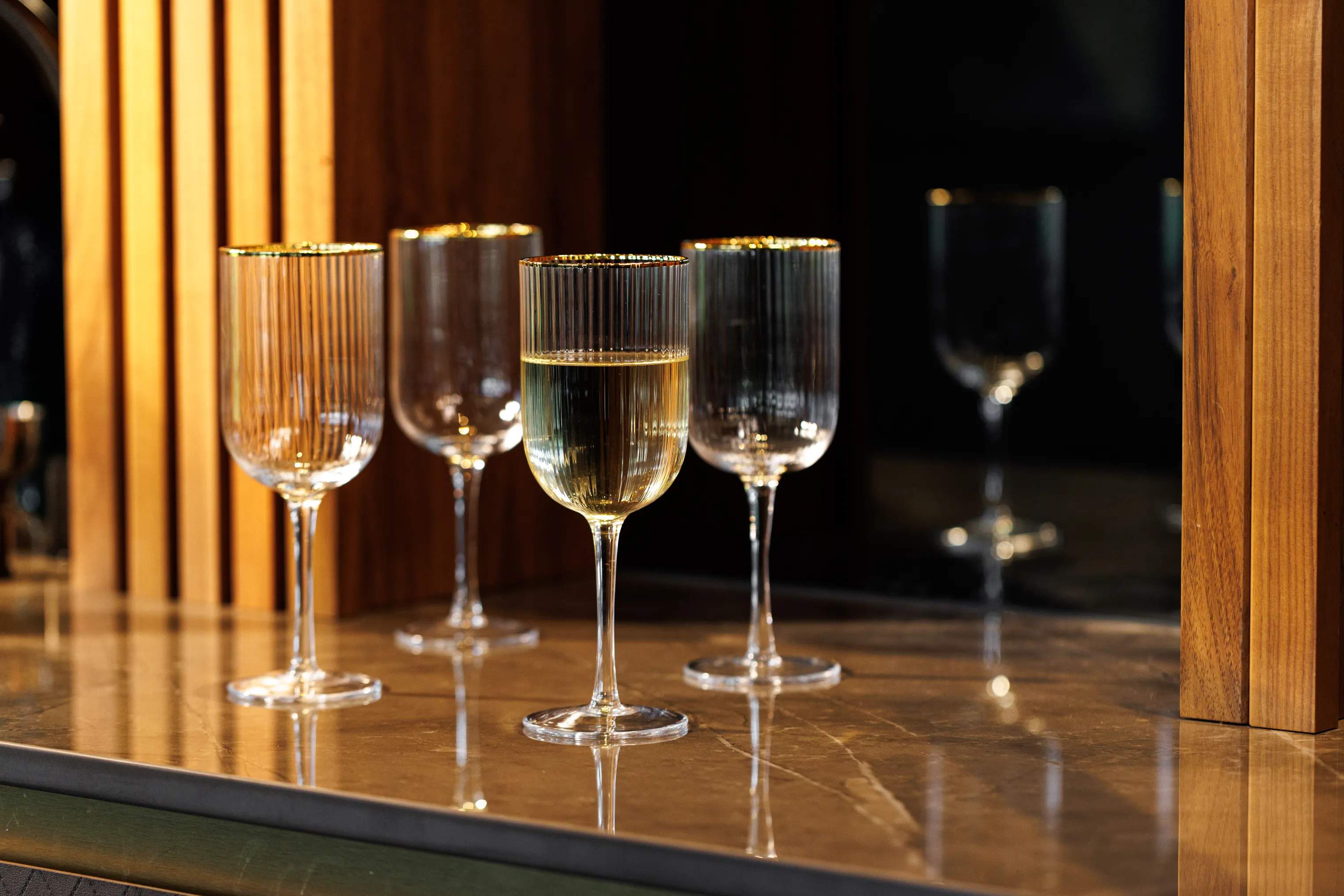 Mikasa Hvidvinsglas Sorrento Hvidvinsglas - 4 stk. i Klar, 4