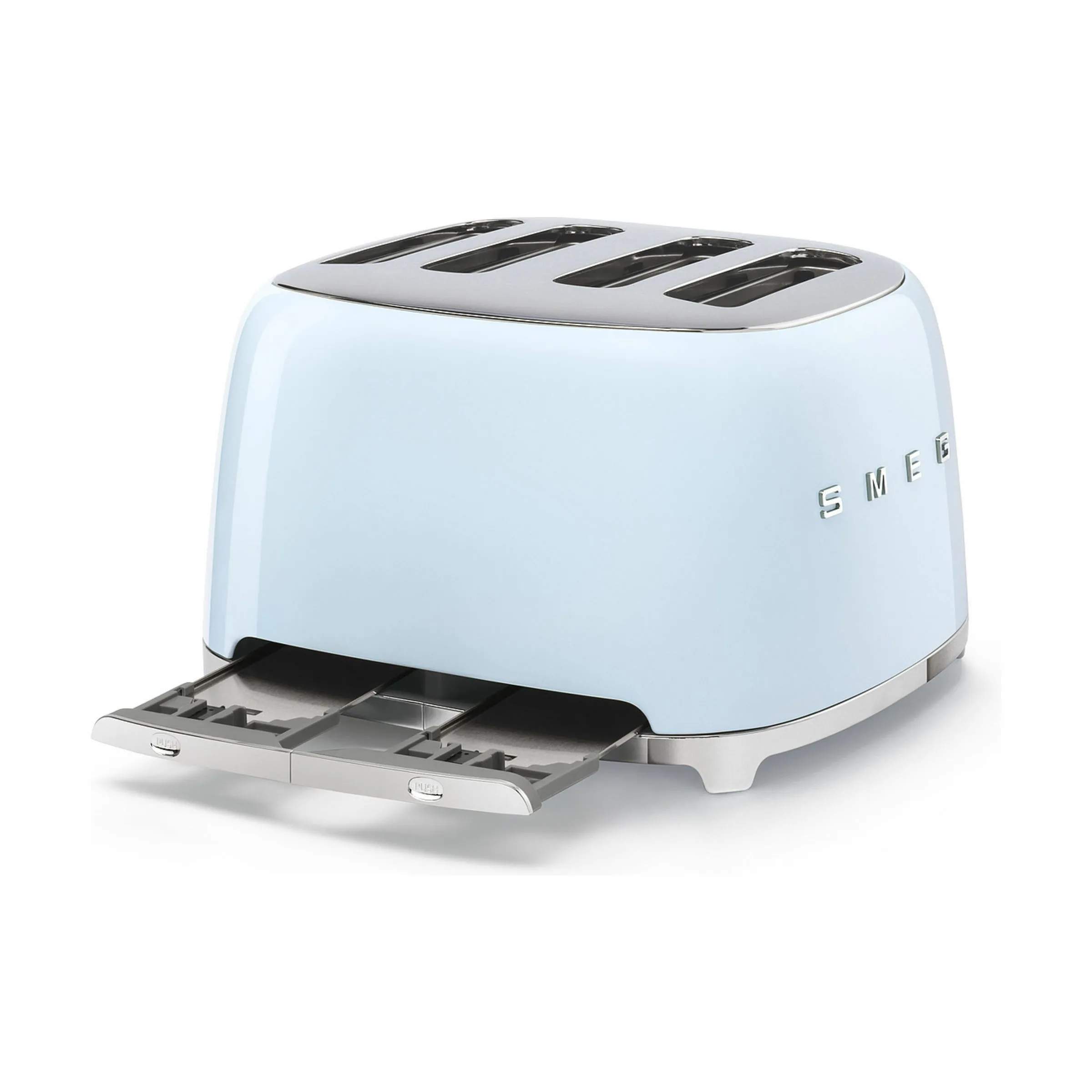 Smeg Brødristere 50's Style Brødrister TSF03PBEU i Pastel blå, 33 cm, 3
