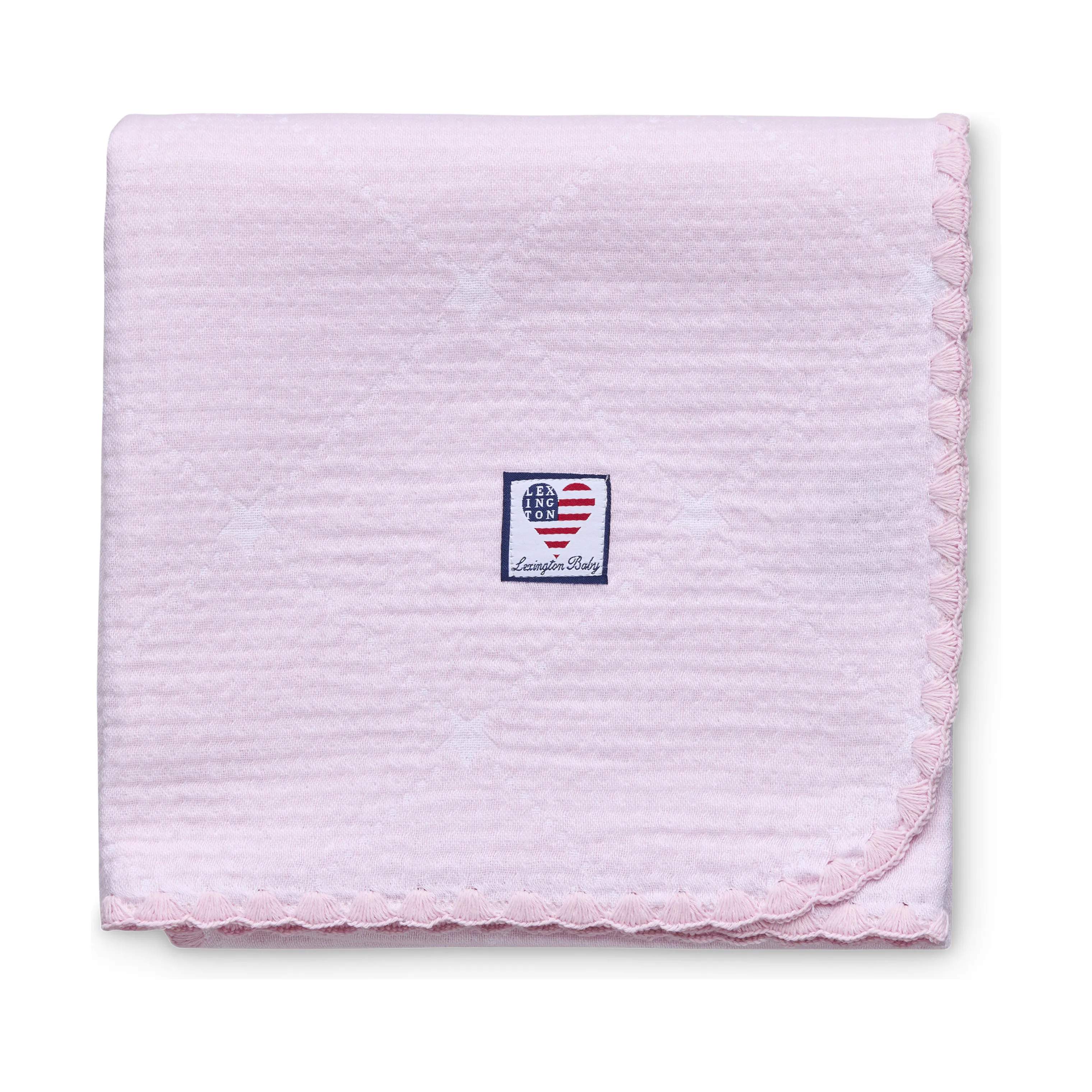 Icons Baby Tæppe, pink/white, large